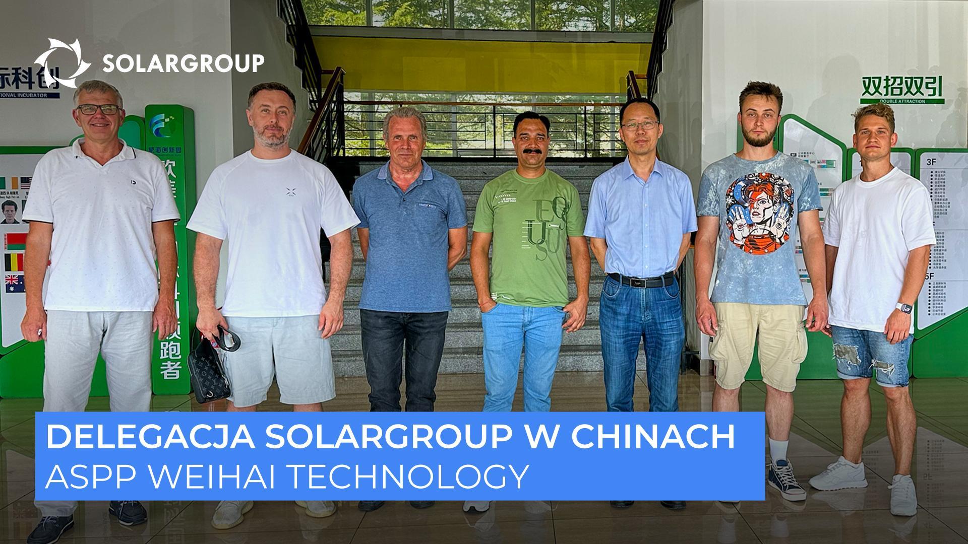 SOLARGROUP w Chinach | Dzień 3 | Wizyta w ASPP Weihai