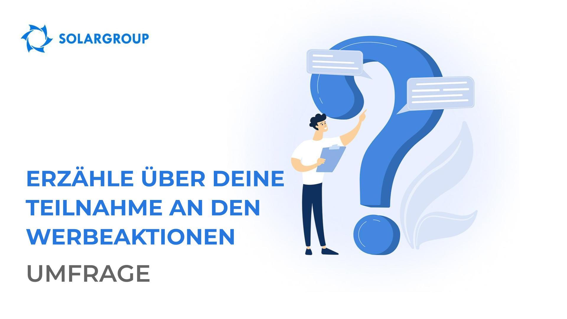 Umfrage! Wie profitierst Du von der Teilnahme an den Werbeaktionen?