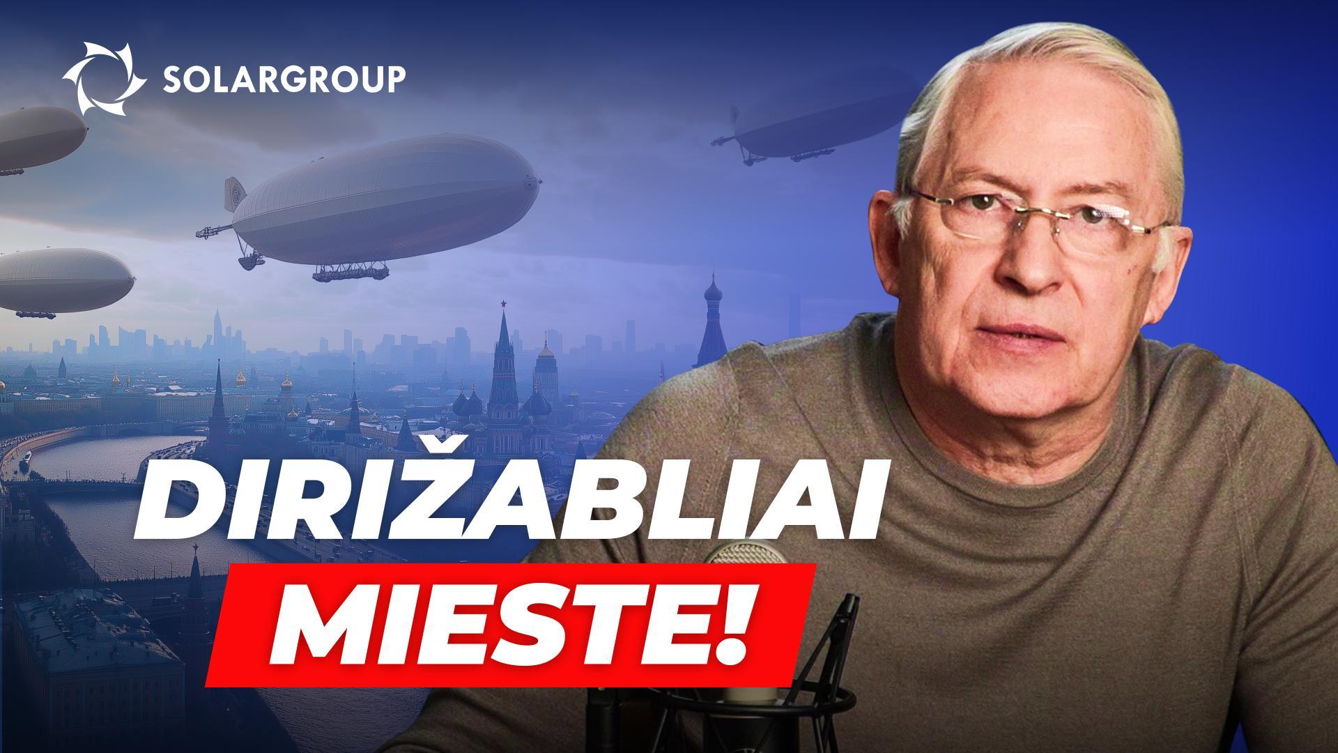 Kur ir kaip mieste prisišvartuos dirižabliai? PAPRASTAI su Alexander Mynko