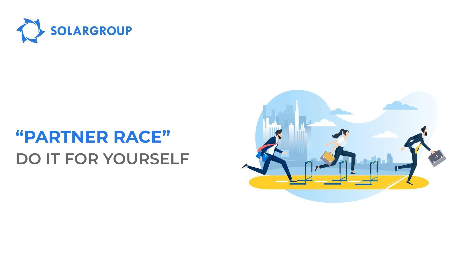 "Partner Race": do it for yourself