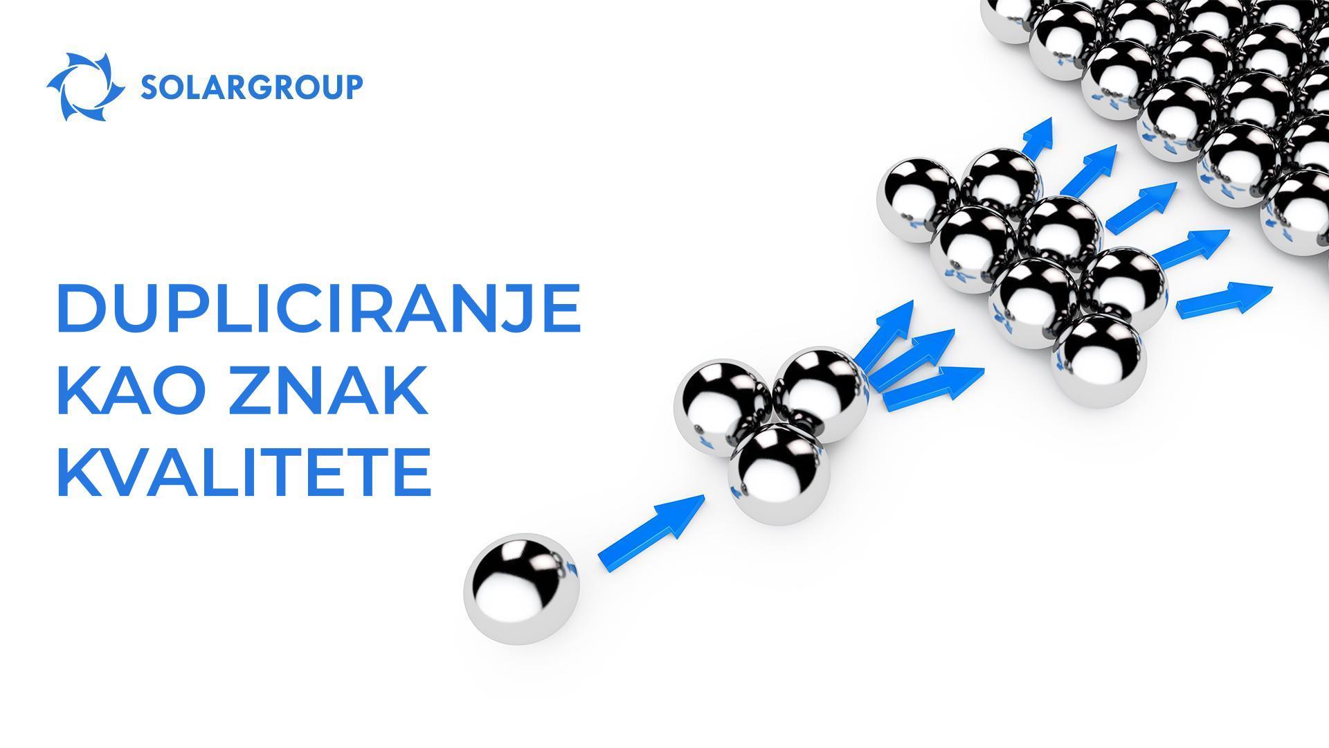 Dupliciranje kao znak kvalitete