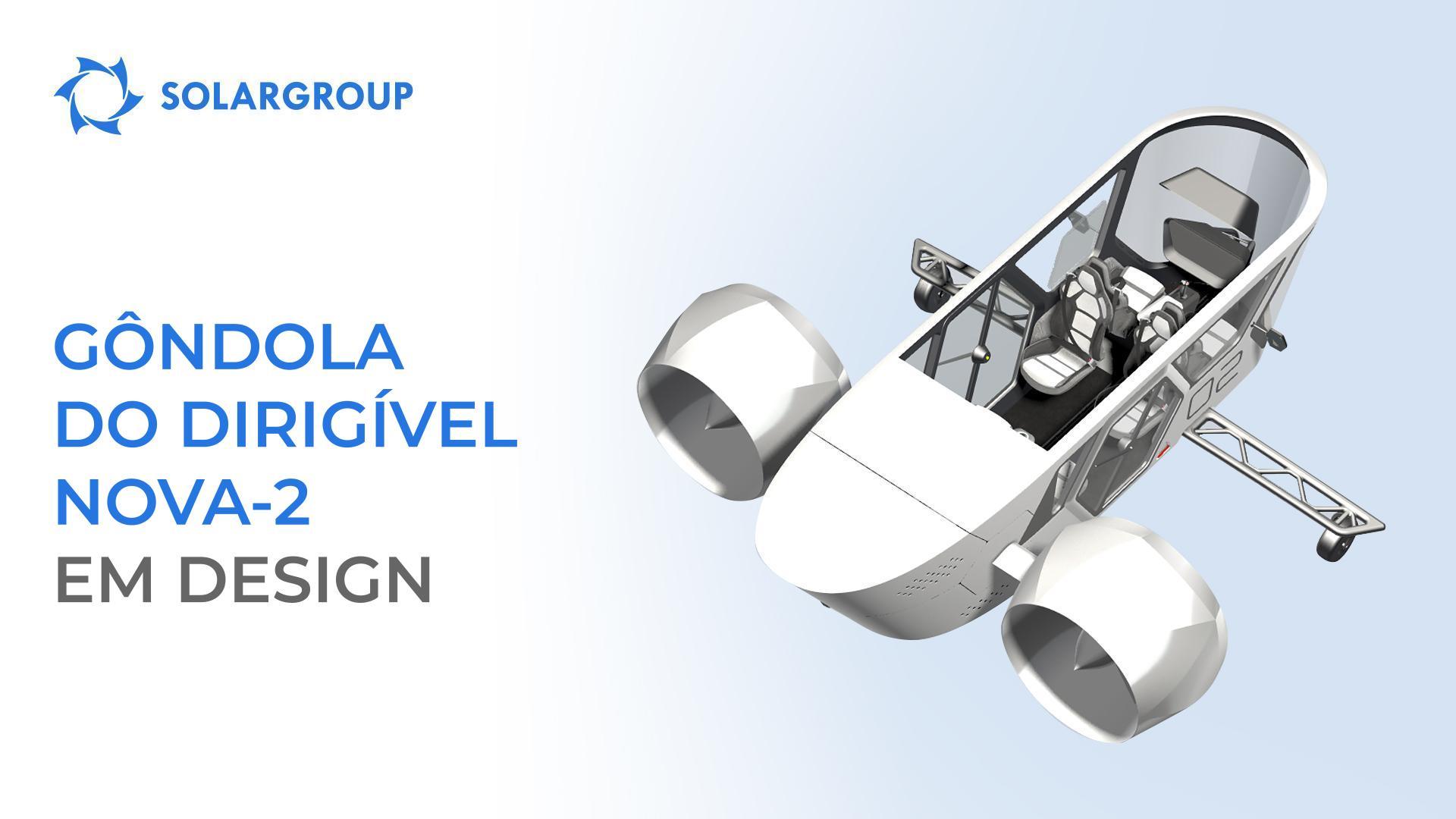 Avalie o design da gôndola do dirigível NOVA-2!