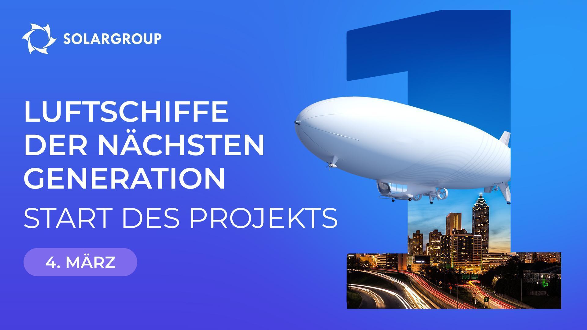 Das Luftschiffen-Projekt startet im März!