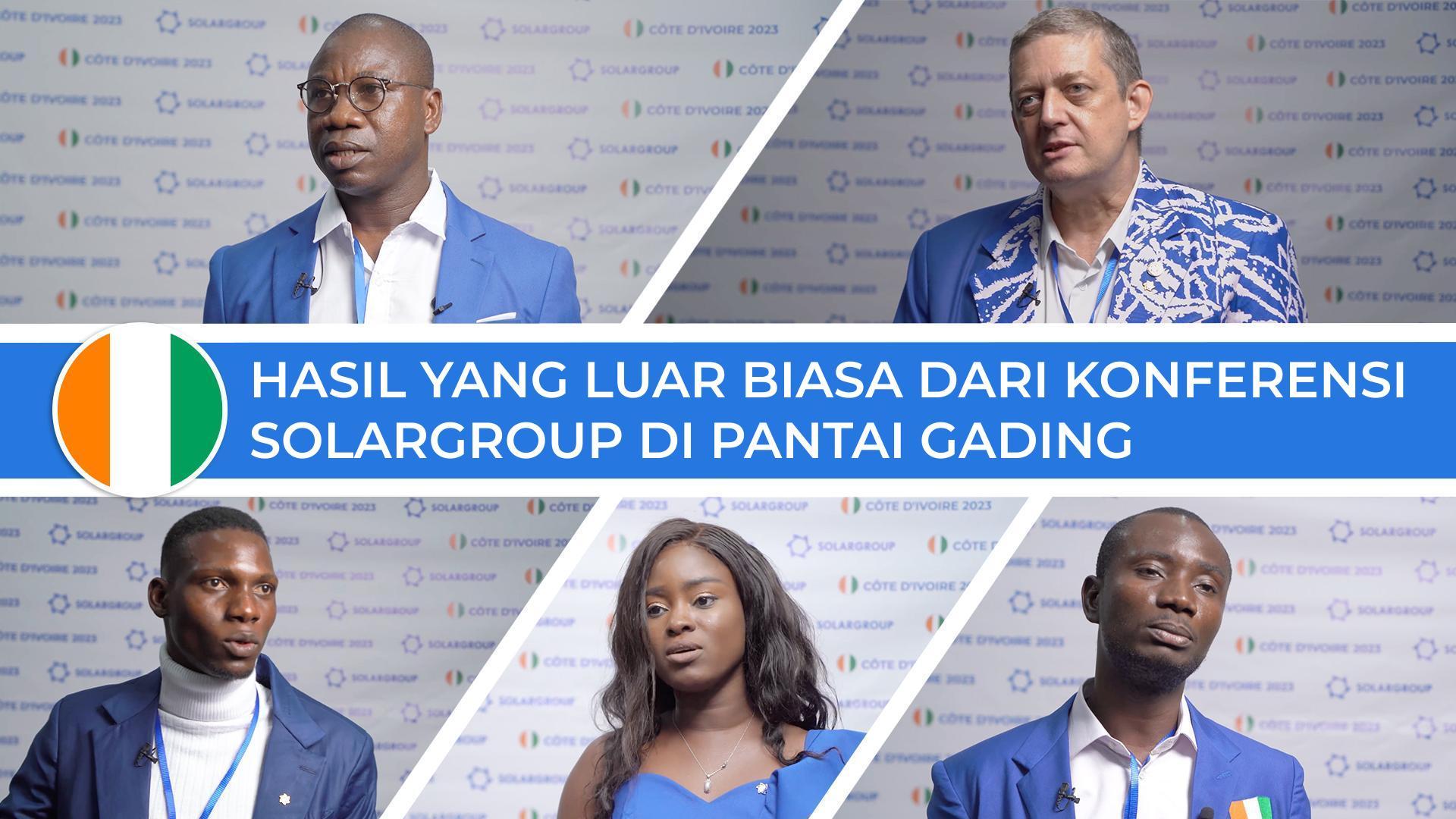 "Dunia harus melihat motor berbasis "Slavyanka" yang baru!" - umpan balik dari para peserta konferensi SOLARGROUP di Abidjan