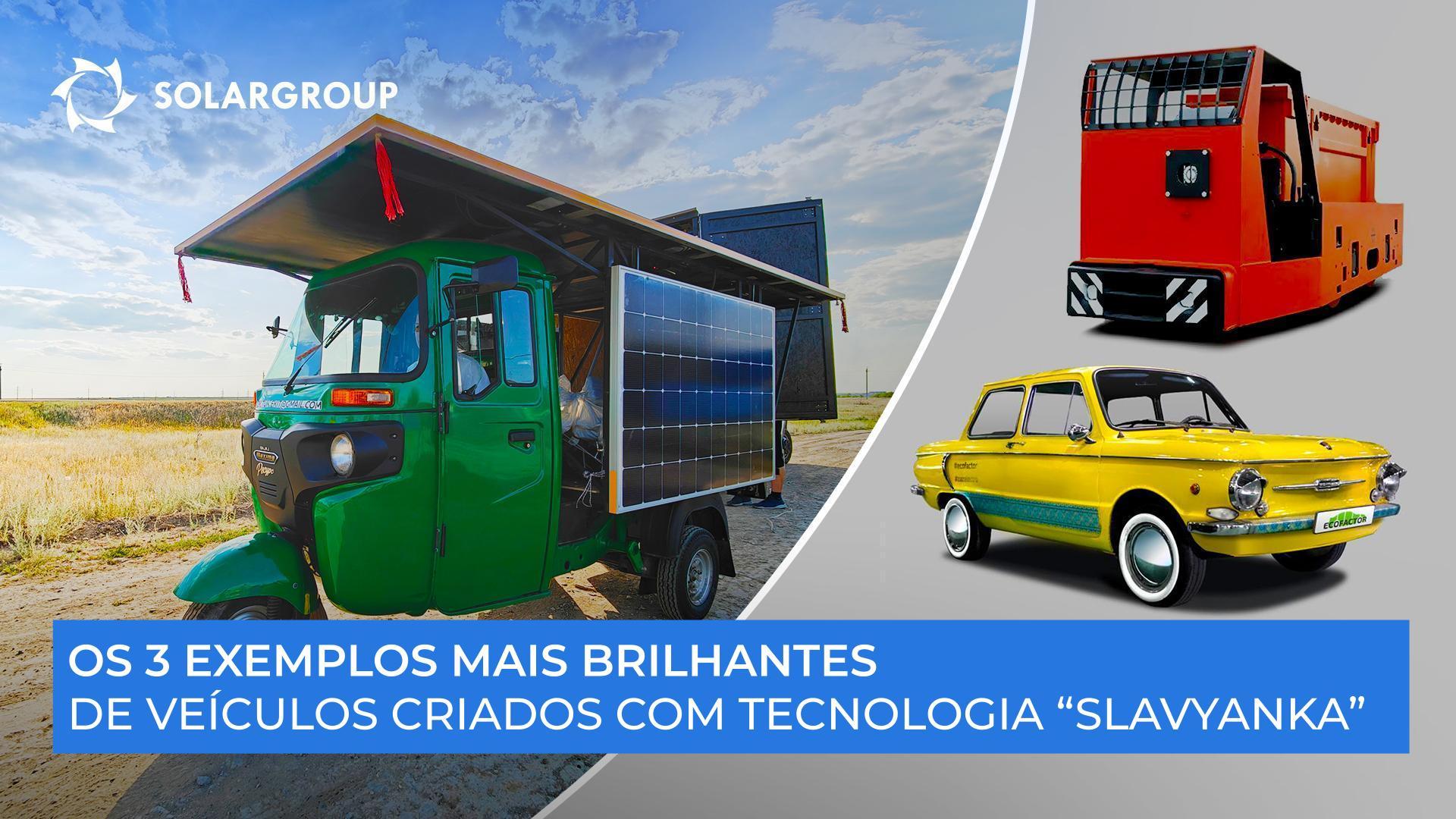 Os veículos criados com base na tecnologia "Slavyanka" que mais impressionaram em ação