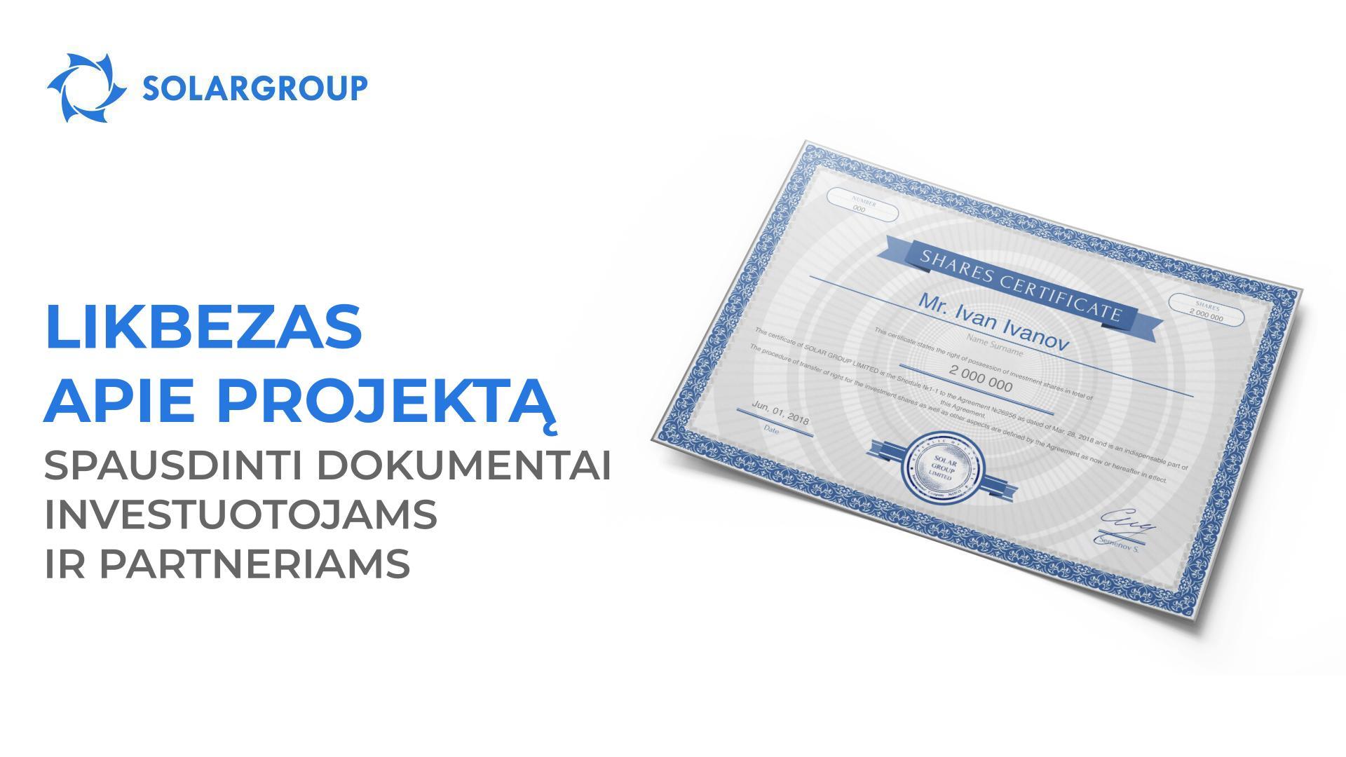 Kodėl ir kaip užsisakyti spausdintas dokumentų versijas?