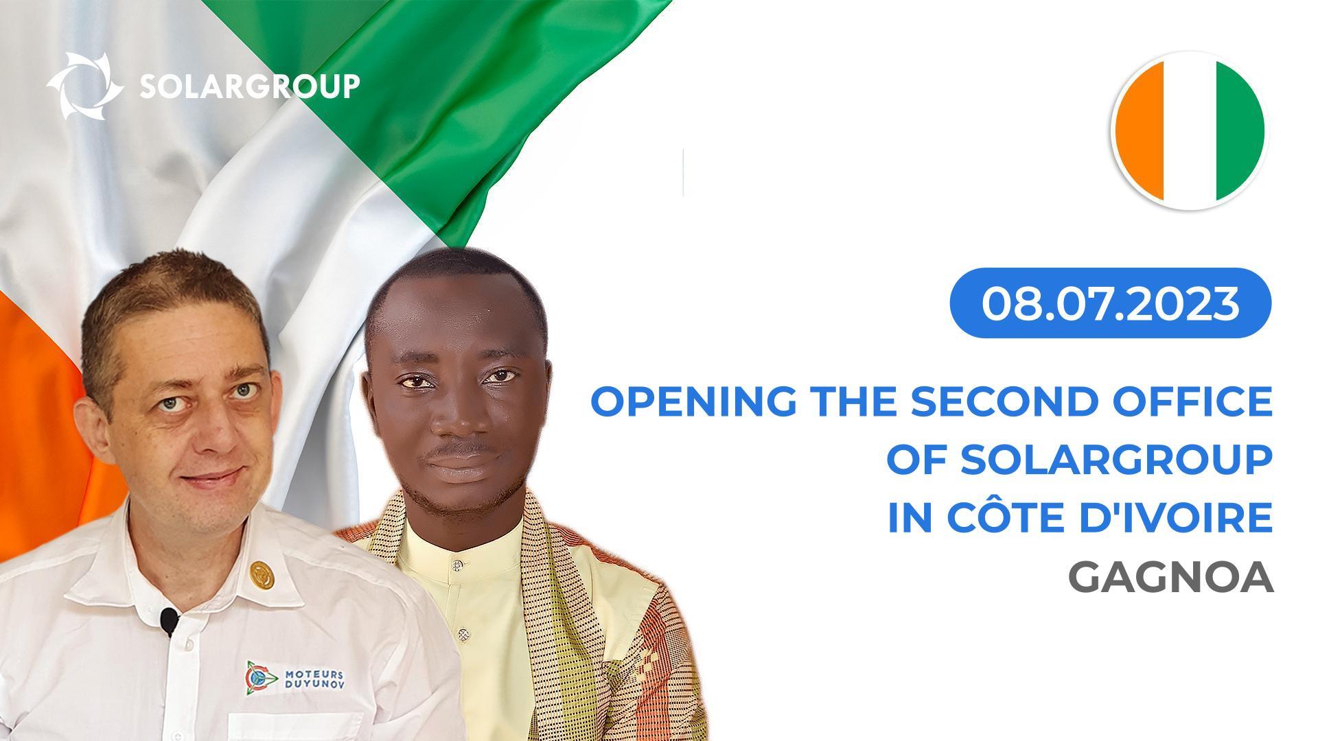 A new SOLARGROUP office opens in Côte d'Ivoire