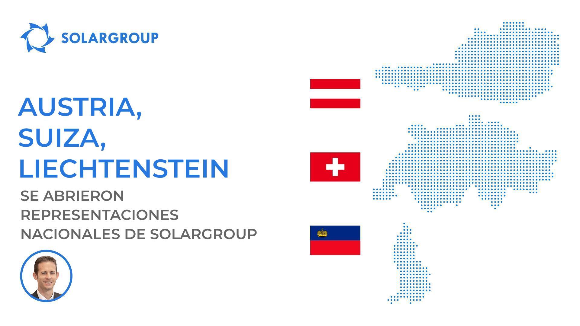 En tres países de Europa al mismo tiempo se abrieron representaciones nacionales de SOLARGROUP