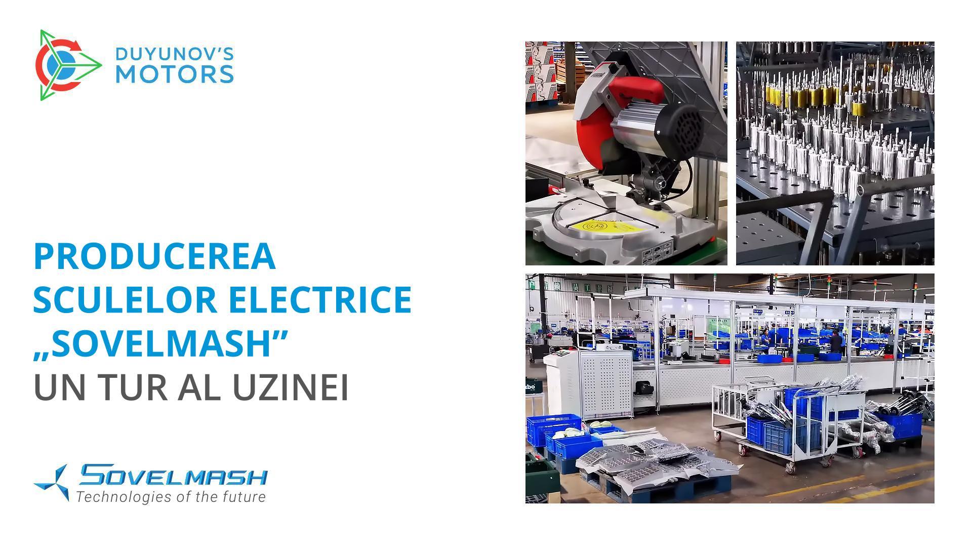 Aici se vor produce scule electrice „Sovelmash”: un tur al uzinei