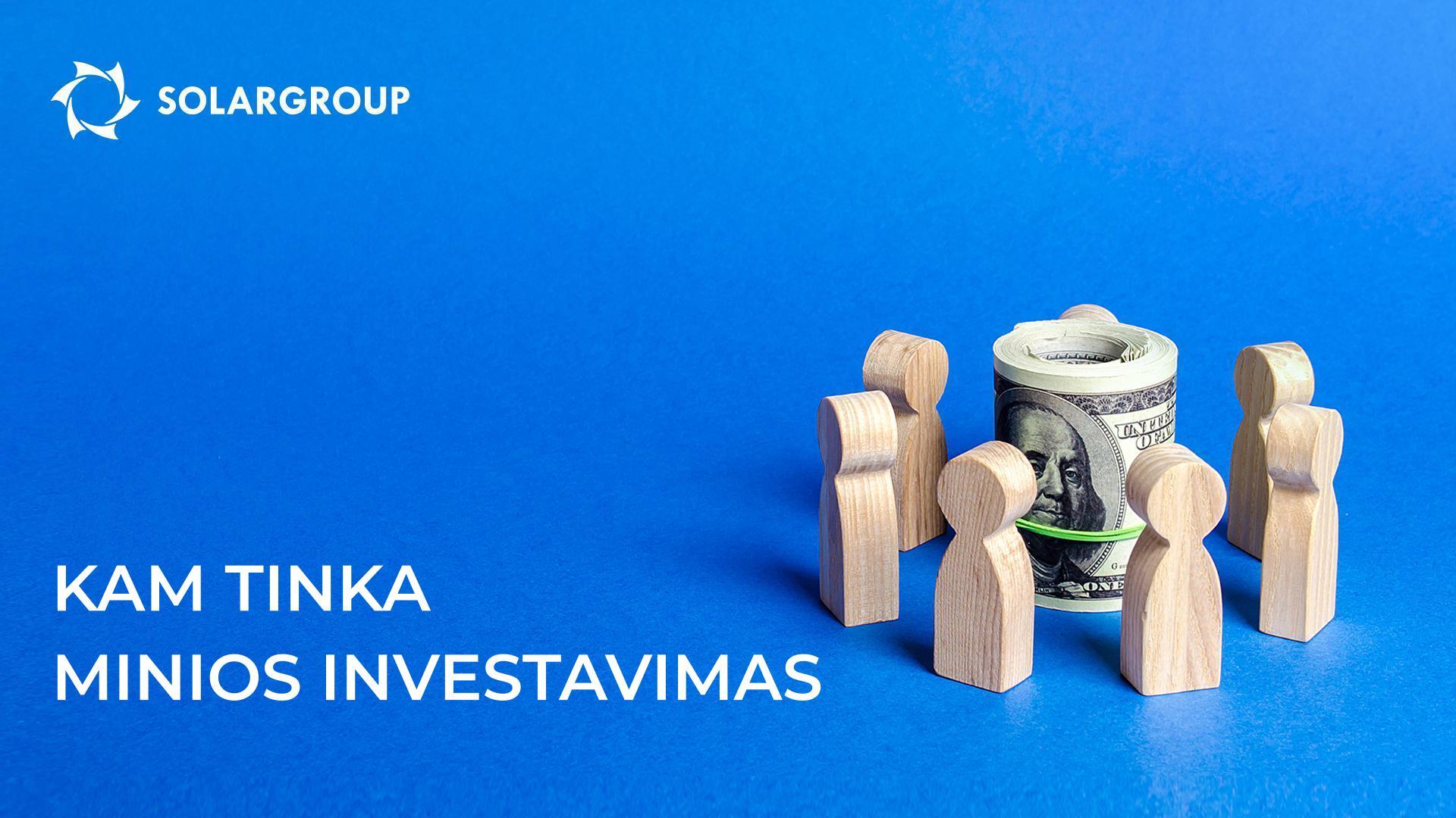 Kam tinka minios investavimas