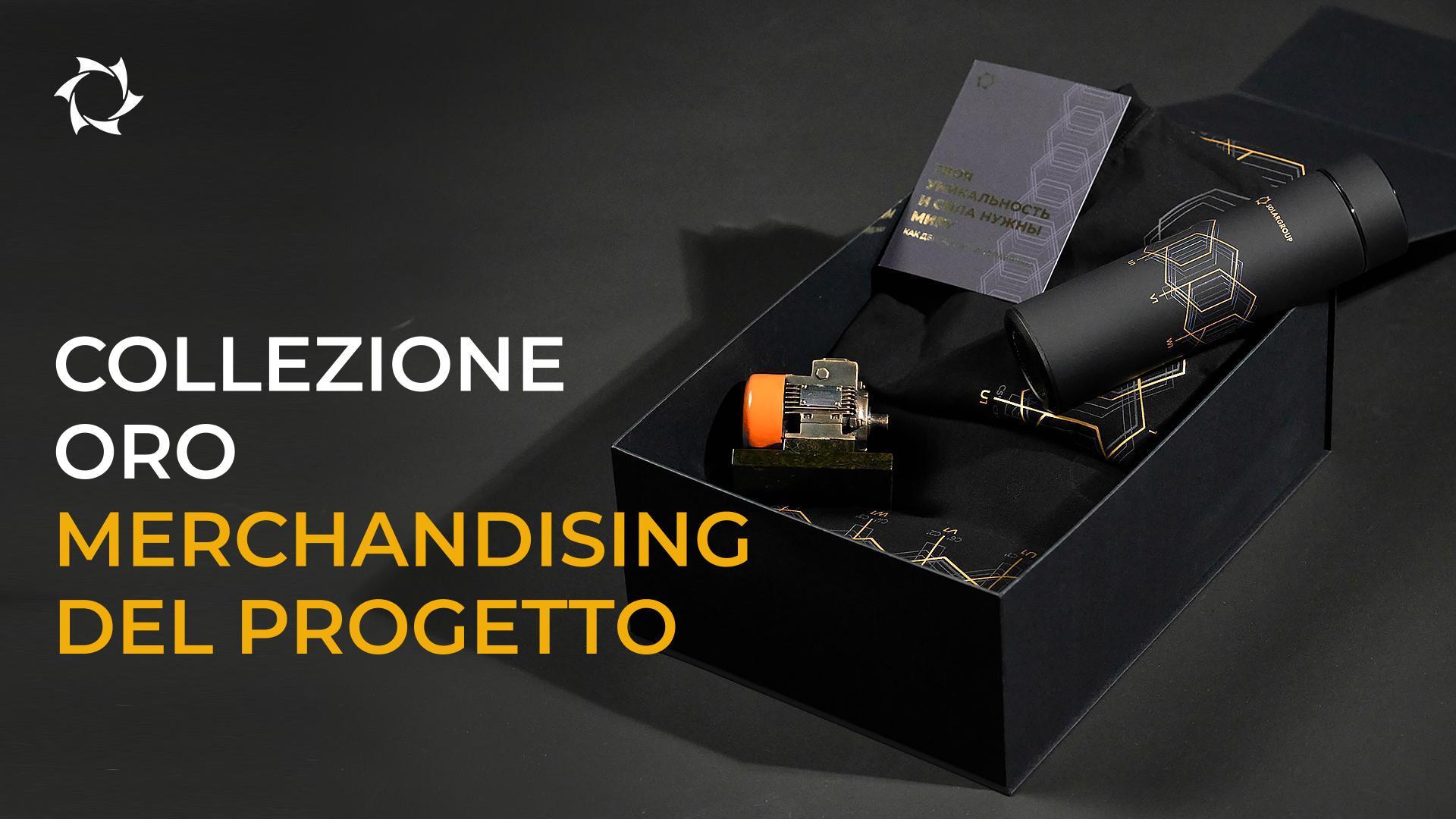 Merchandising unico con l'acquisto dei pacchetti della Collezione oro!