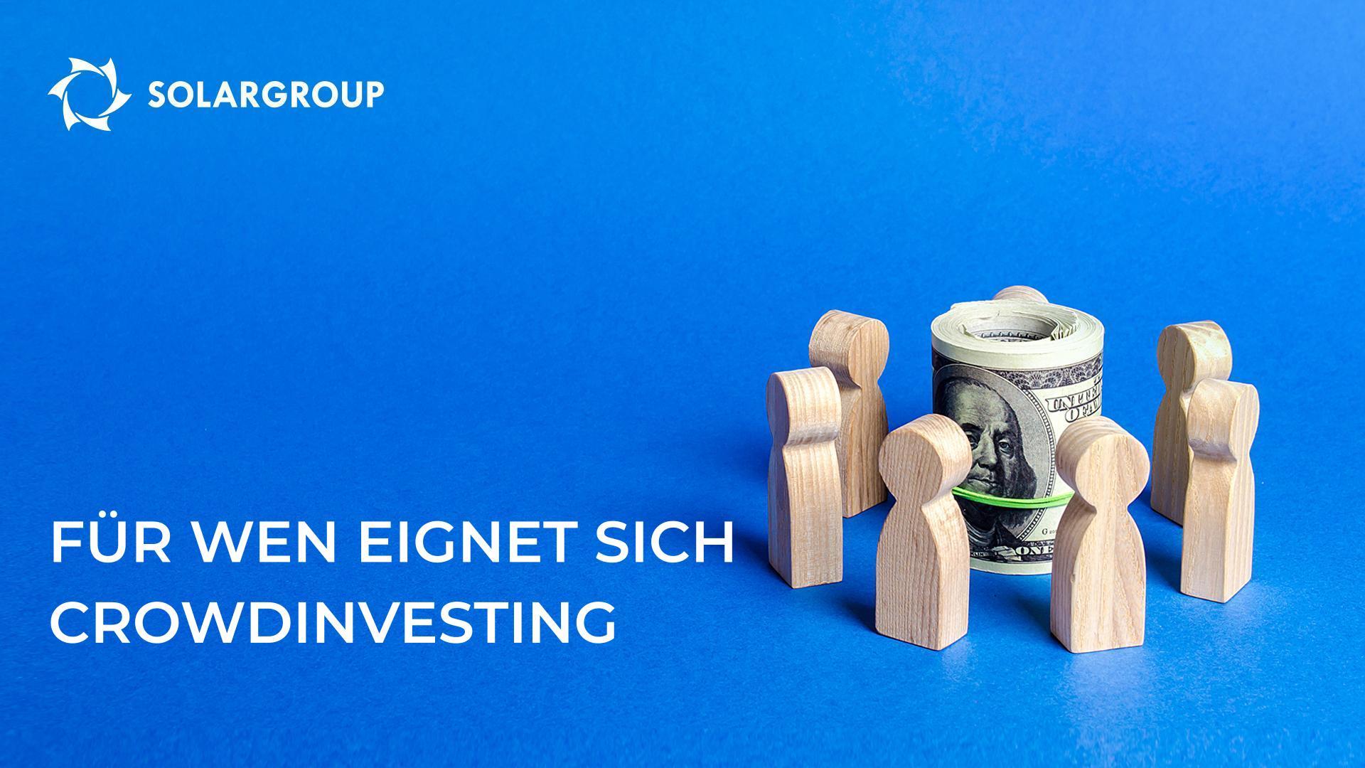 Für wen eignet sich Crowdinvesting