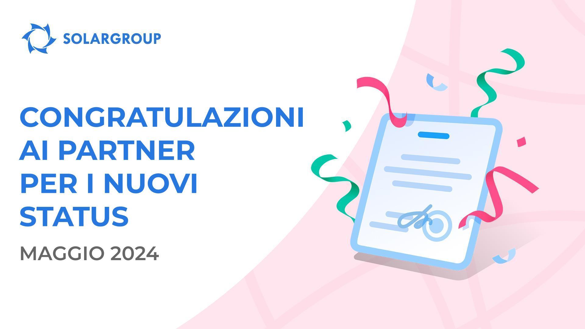 Congratulazioni ai partner per i nuovi status!👏