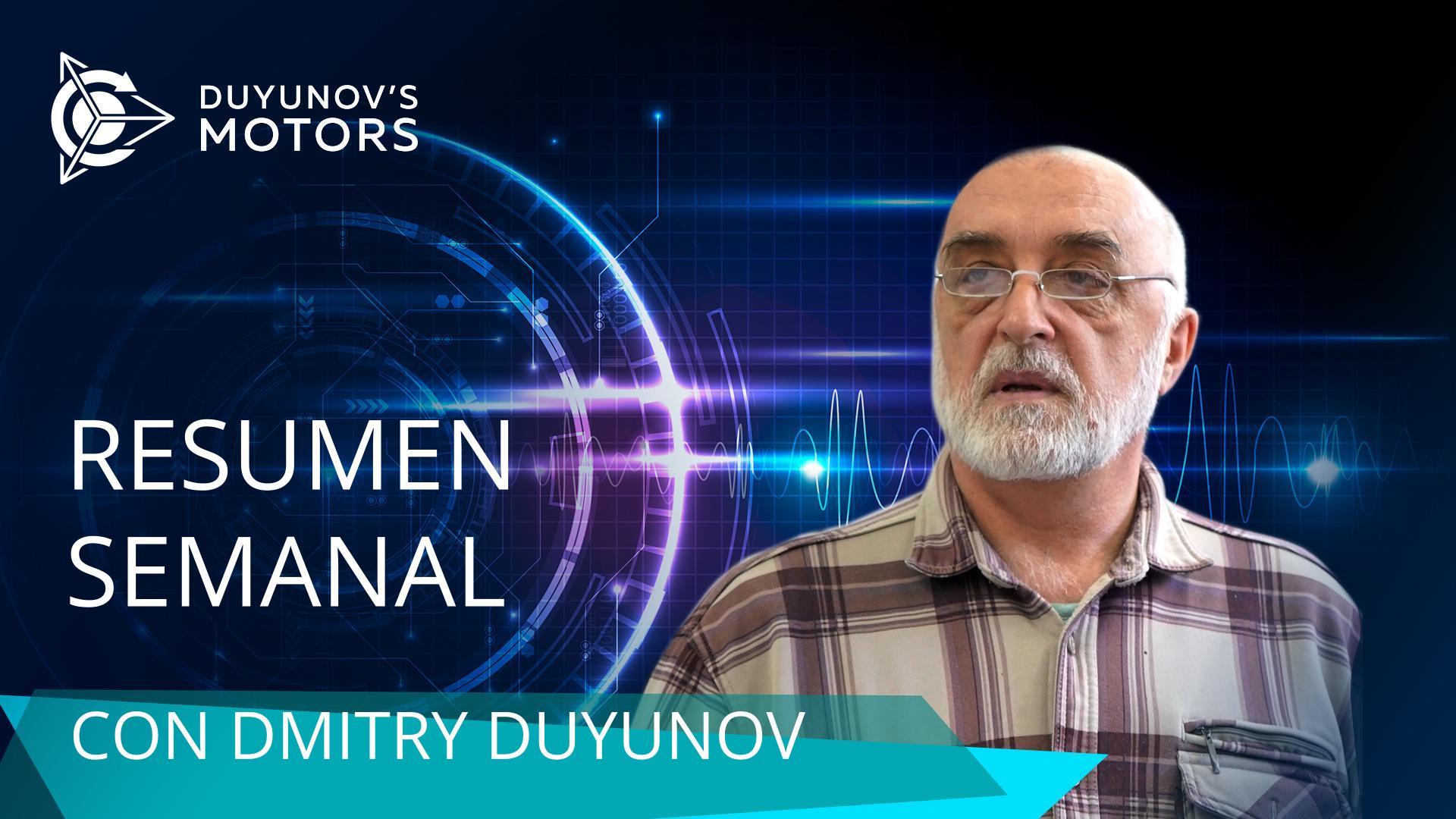 Resumen semanal del proyecto "Motores de Duyunov"