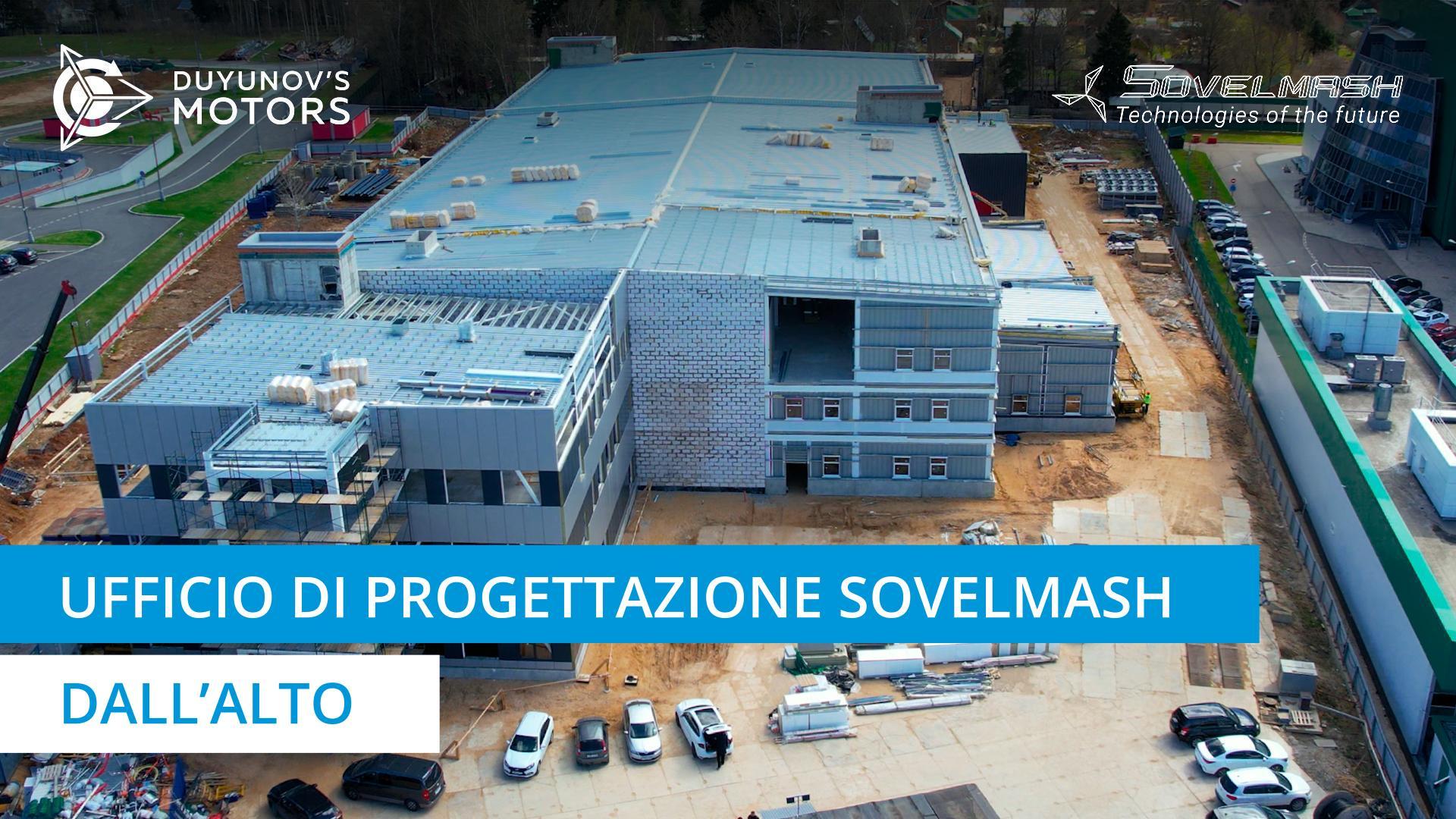 Ufficio di progettazione Sovelmash dall'alto