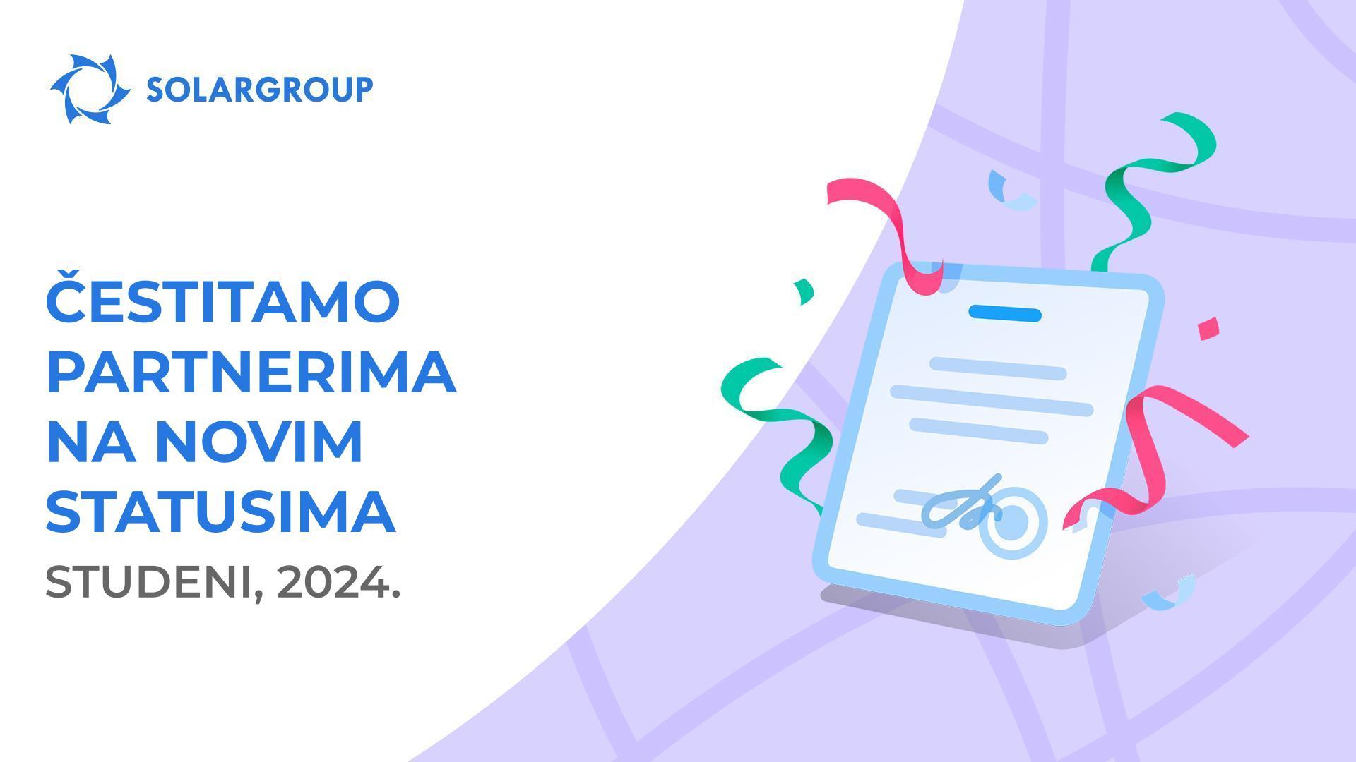 Pozdravljamo partnere u novim statusima!
