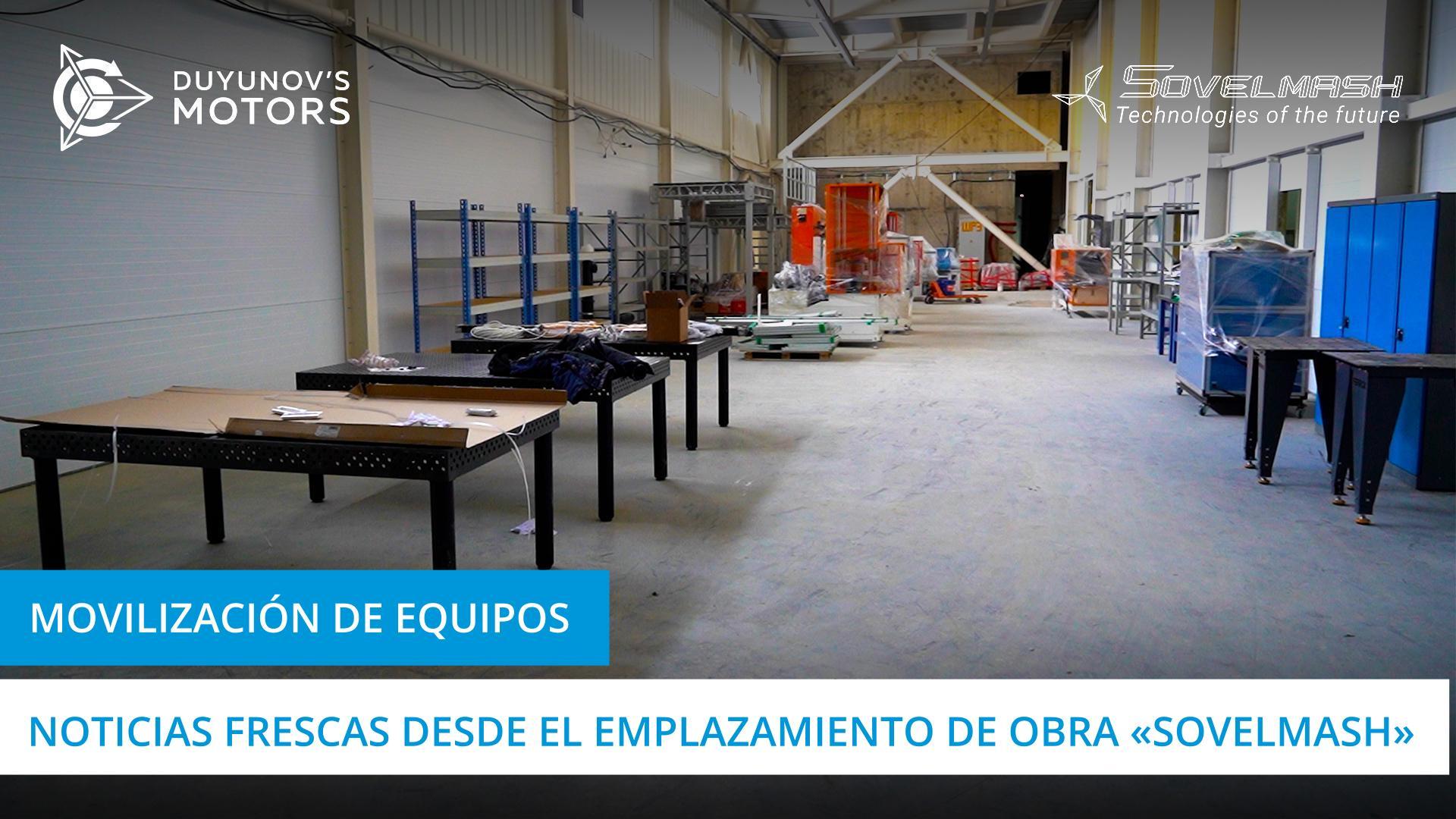Novedades de la construcción de la OTPD "Sovelmash"