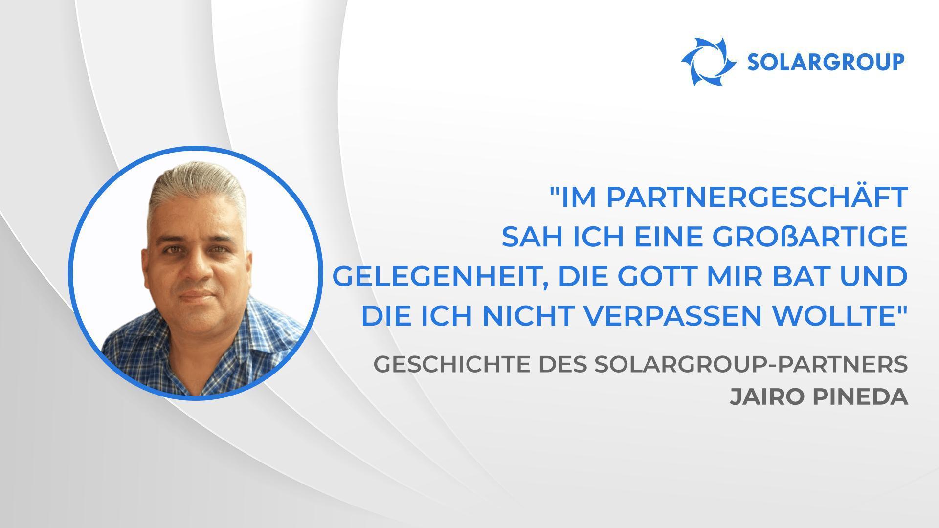 Für mich war dieses Projekt die Antwort Gottes