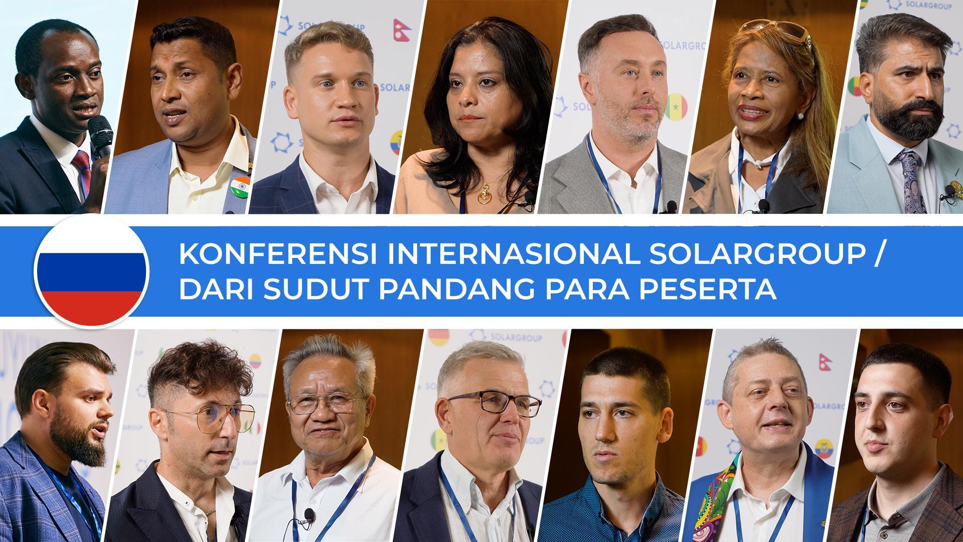 Laporan tentang Konferensi Internasional SOLARGROUP