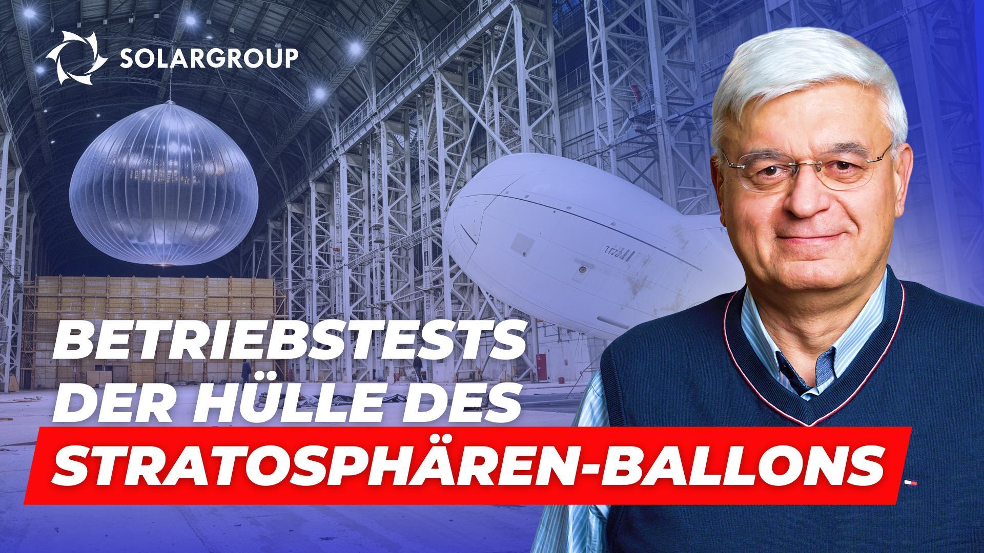 Es ist faszinierend! Erleben Sie mit, wie der echte Stratosphären-Ballon von "AERONOVA" auf den Flug vorbereitet wird