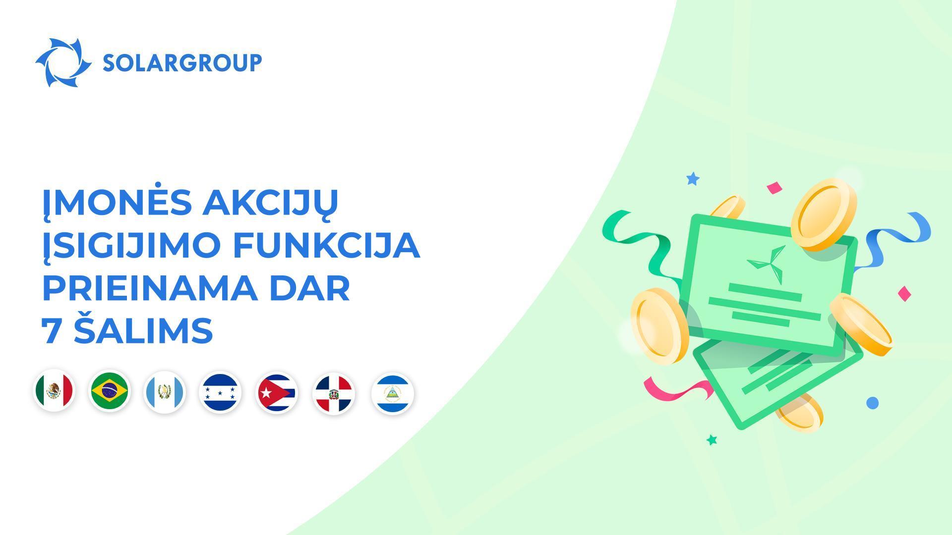 Pristatome funkciją Meksikai, Brazilijai, Gvatemalai, Hondūrui, Kubai, Dominikos Respublikai ir Nikaragvai