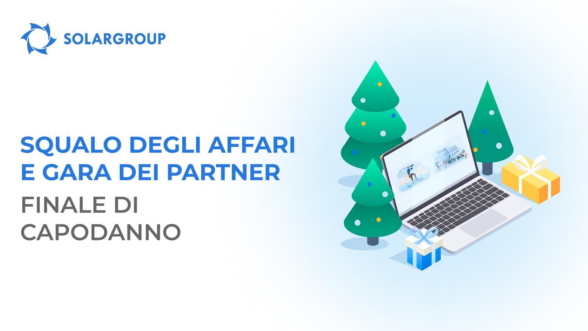Squalo degli affari e Gara dei partner: finale di capodanno