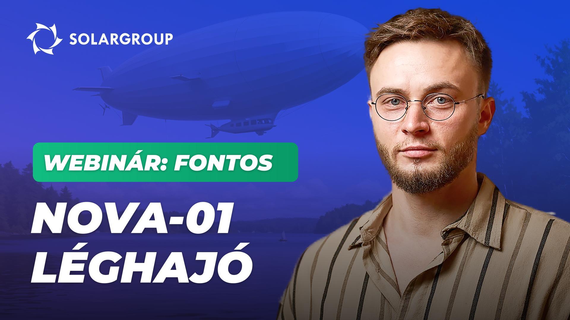 NOVA-01 léghajó: áttörés a pilóta nélküli repülésben