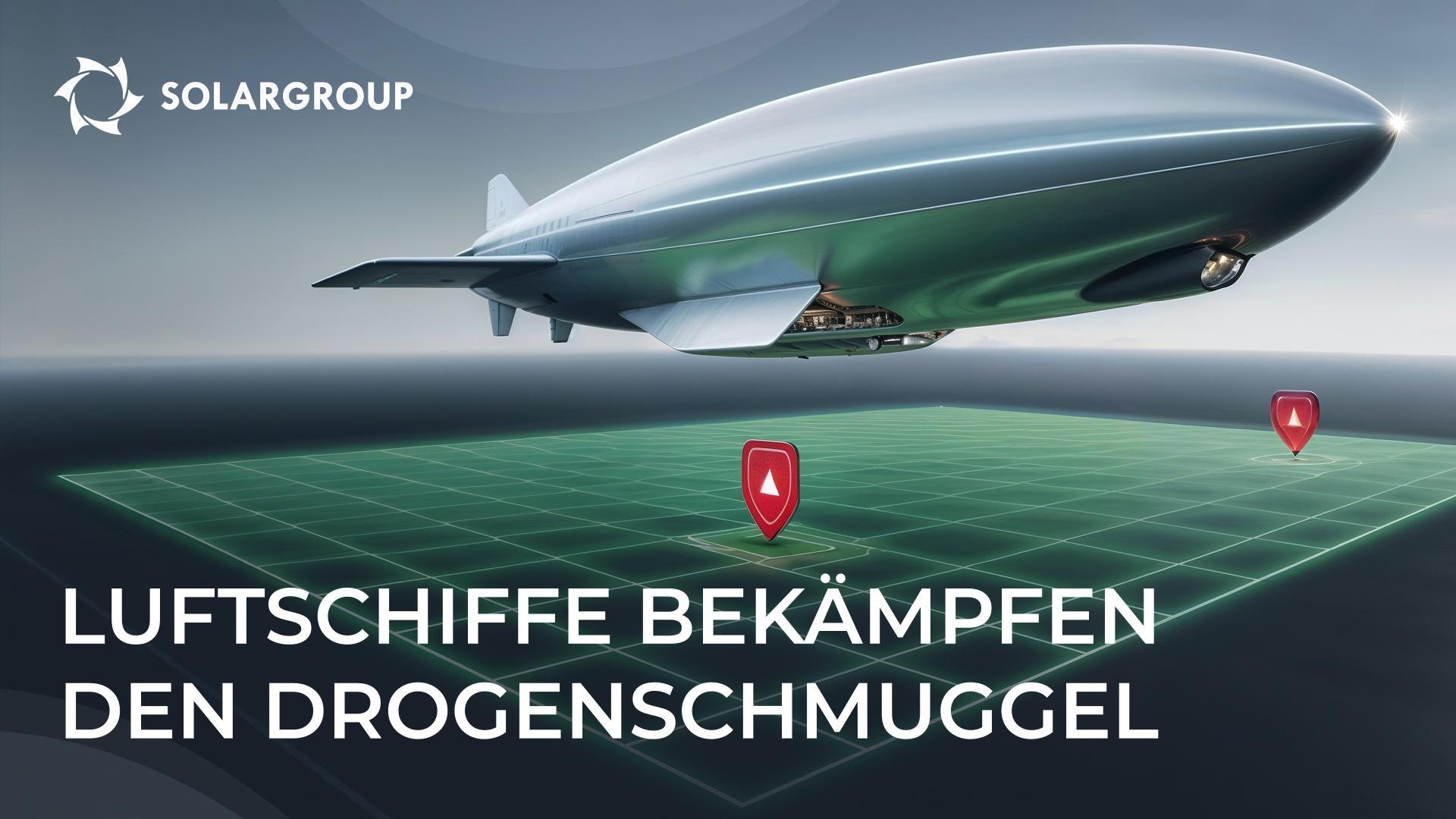 Der Luftschiff hütet das Gesetz