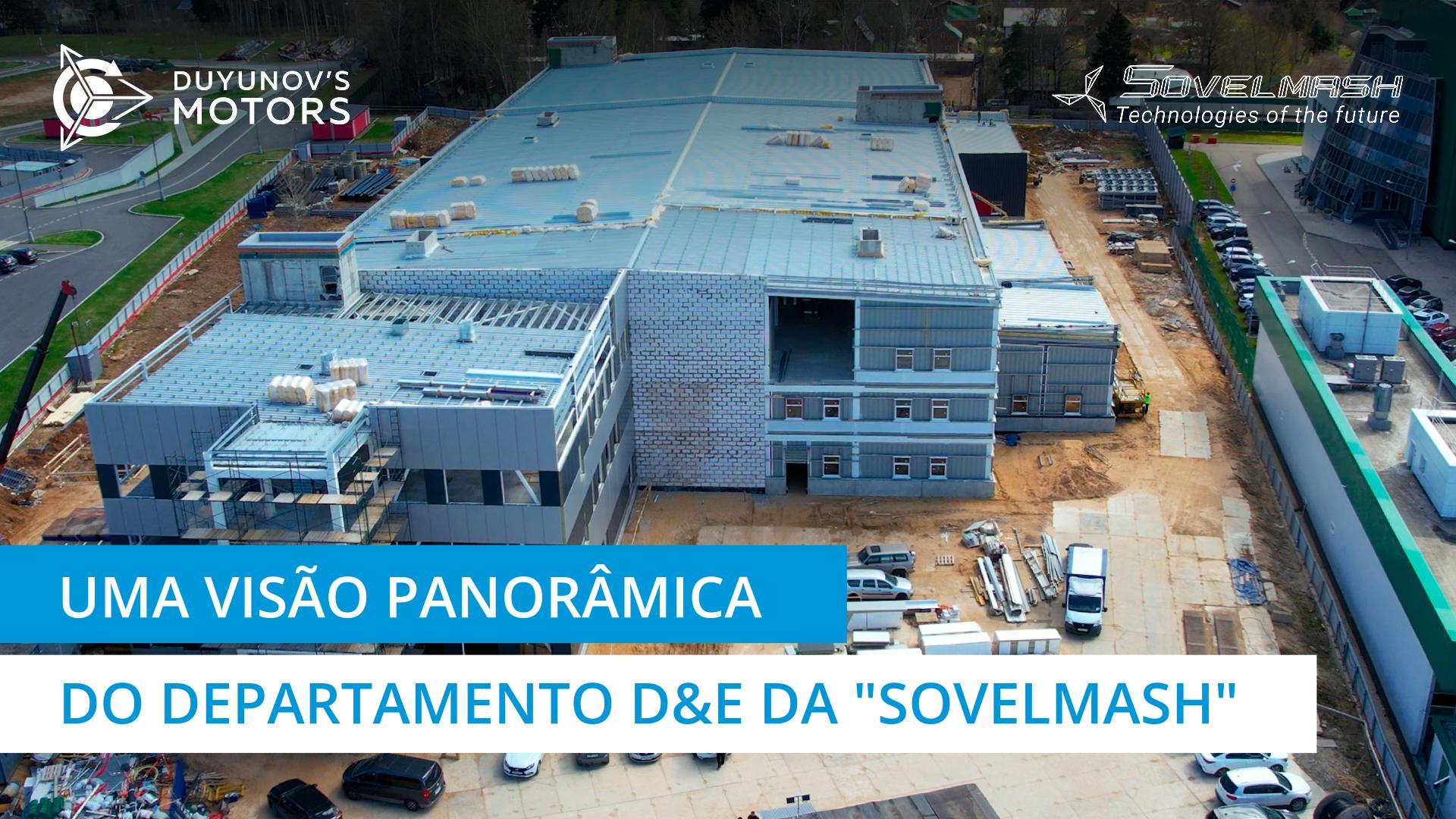 Uma visão panorâmica do departamento D&E da "Sovelmash"