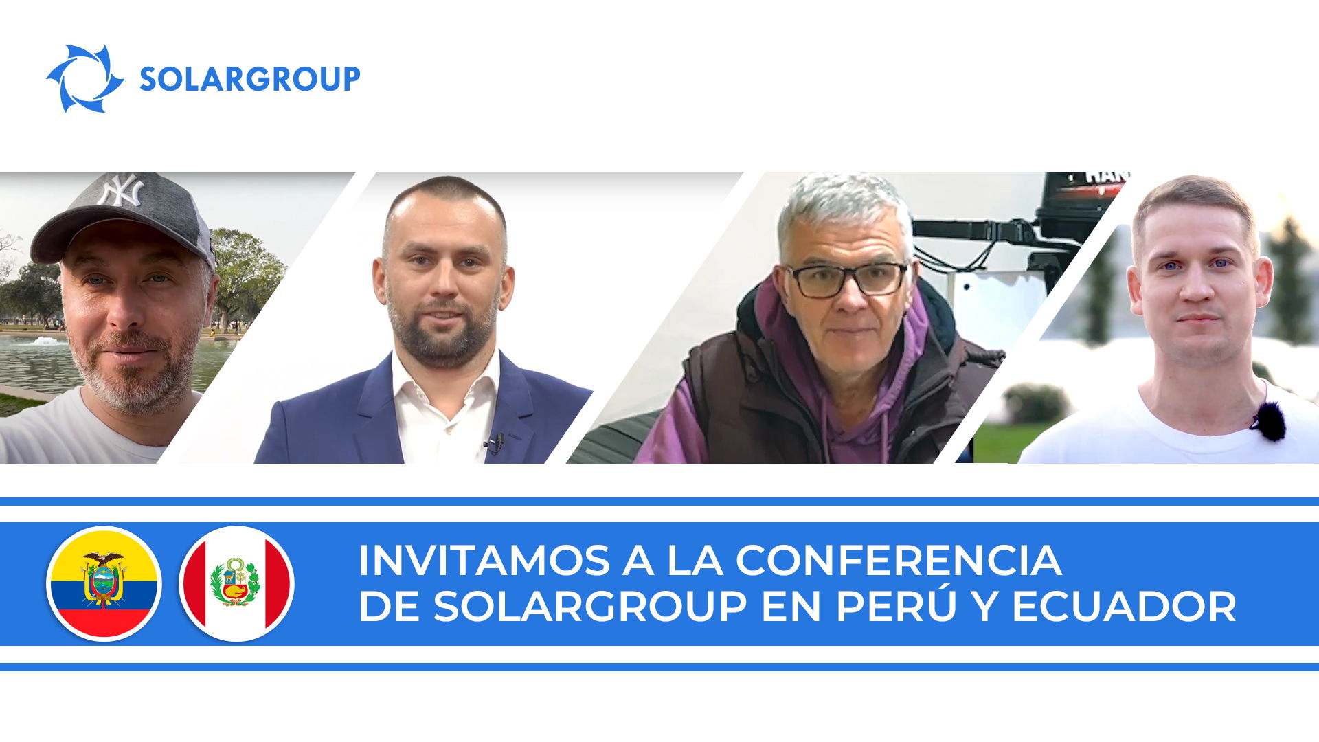 Invitamos a la conferencia de SOLARGROUP en Perú y Ecuador