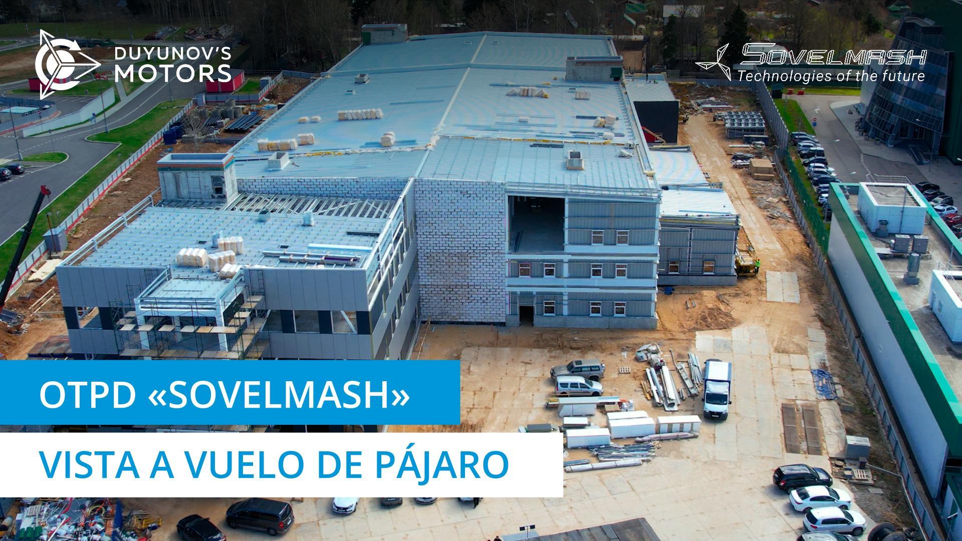 La OTPD "Sovelmash" vista a vuelo de pájaro