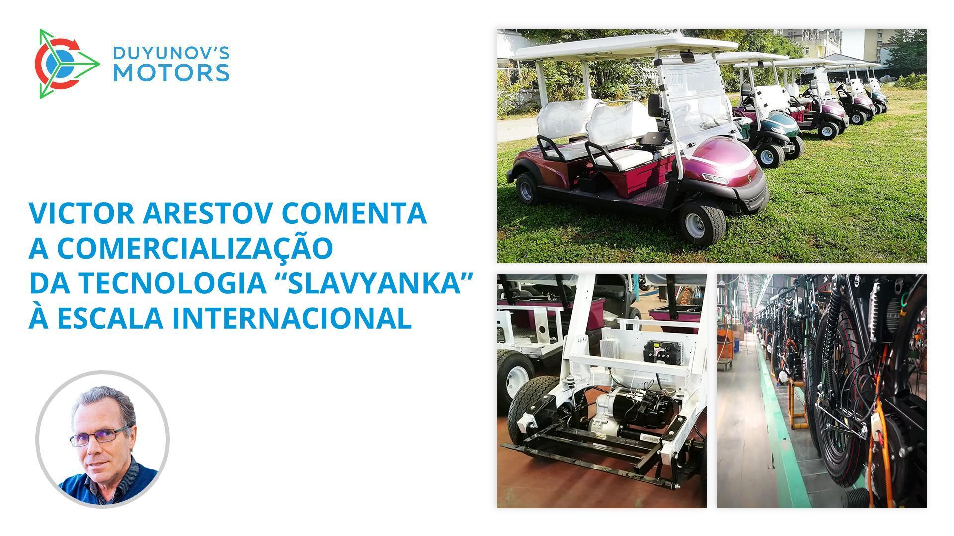 Victor Arestov comenta a comercialização da tecnologia "Slavyanka" à escala internacional
