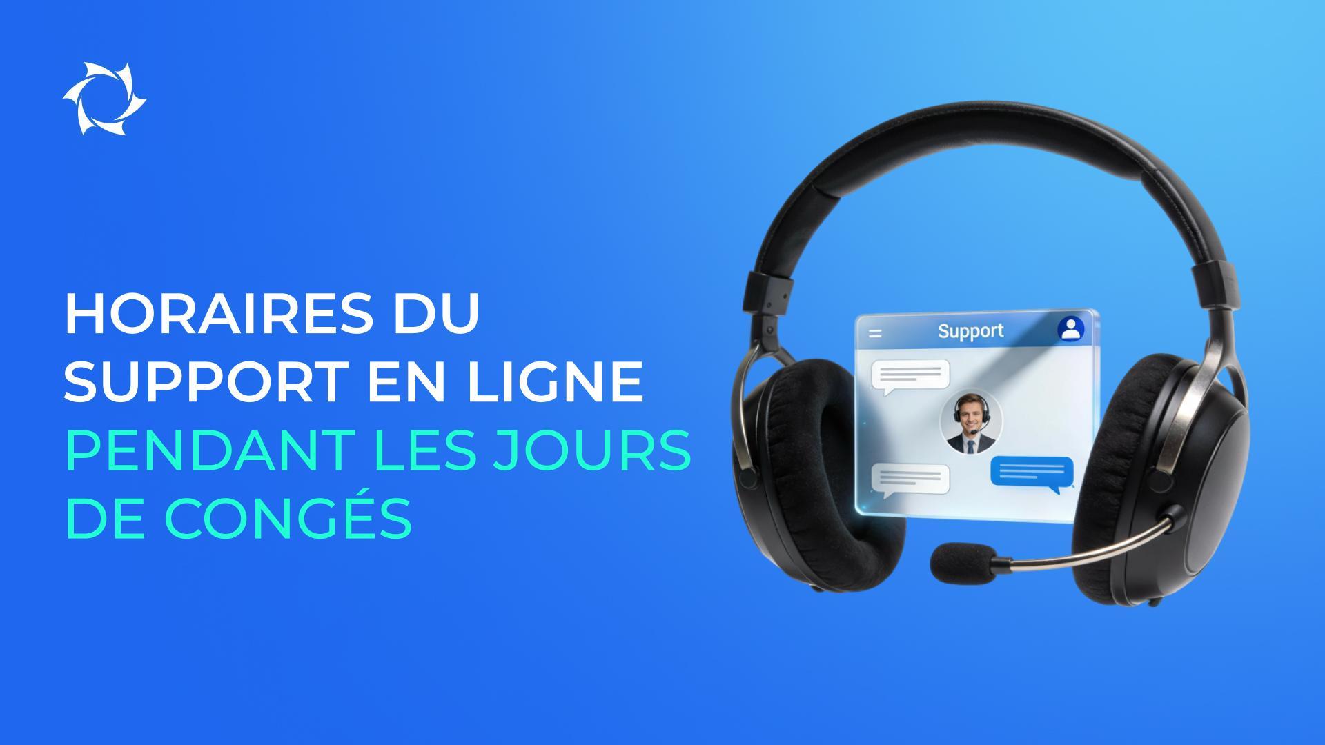 Modalités de fonctionnement du support en ligne SOLARGROUP pendant les fêtes du Nouvel An