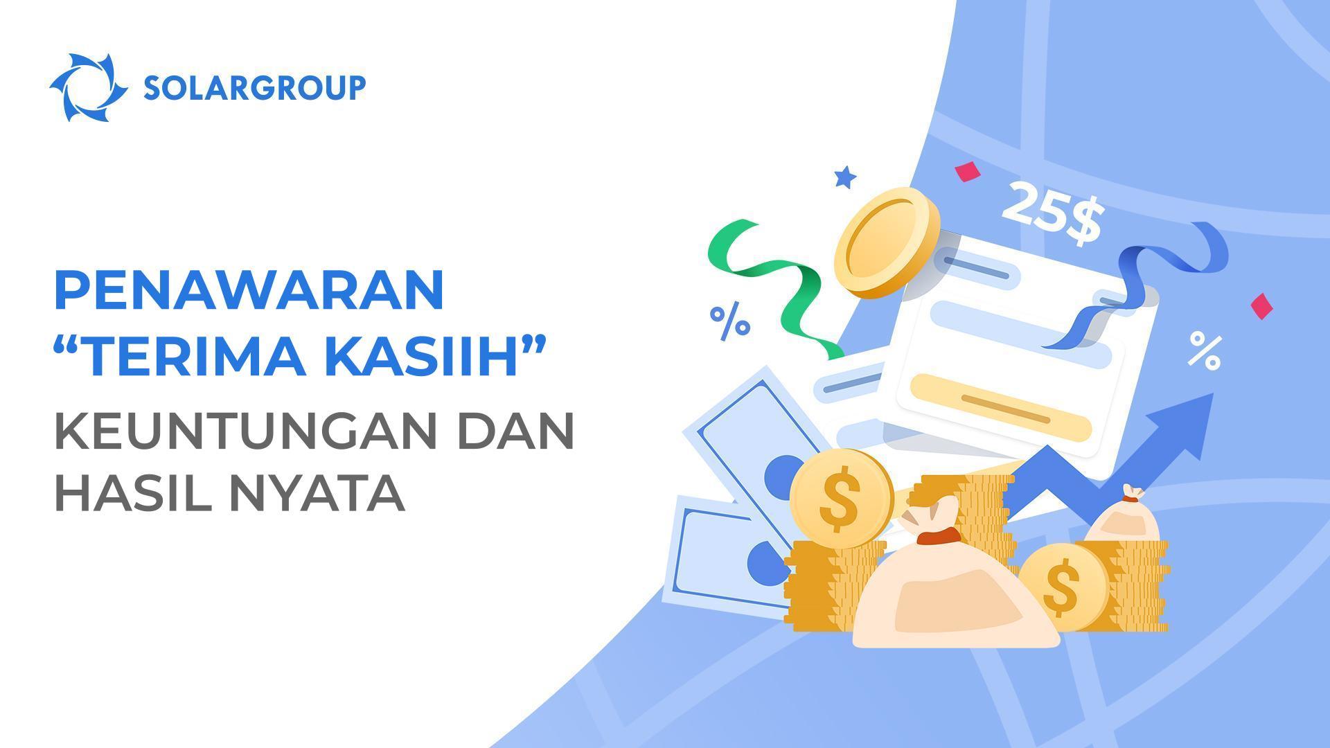 "Terima kasih" adalah tentang melakukan, bukan mengatakan