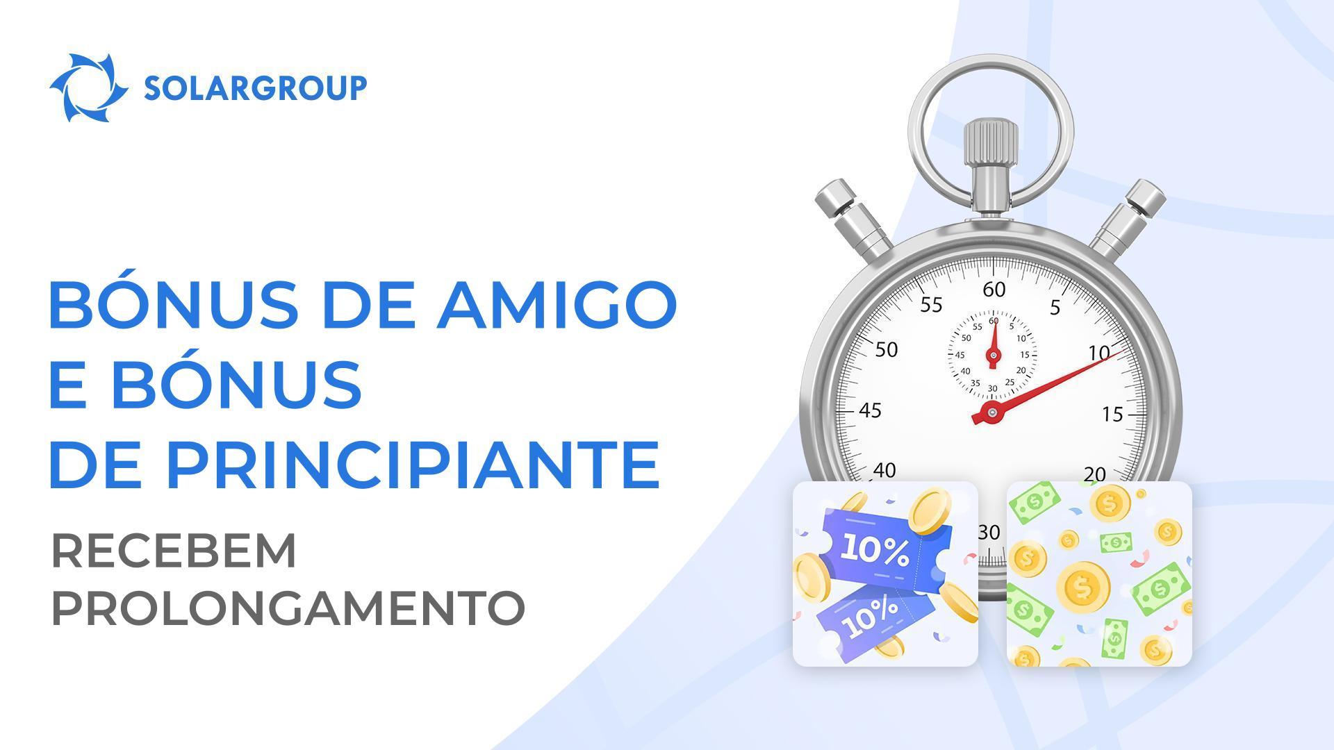 Para principiantes e amigos: um prolongamento dos bónus mais populares de julho