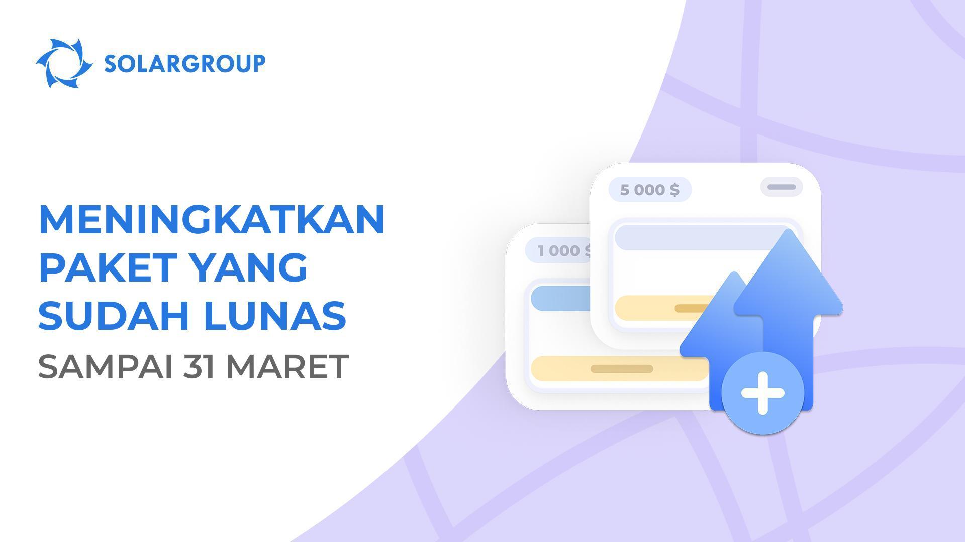 Diskon terbaik untuk meningkatkan paket!