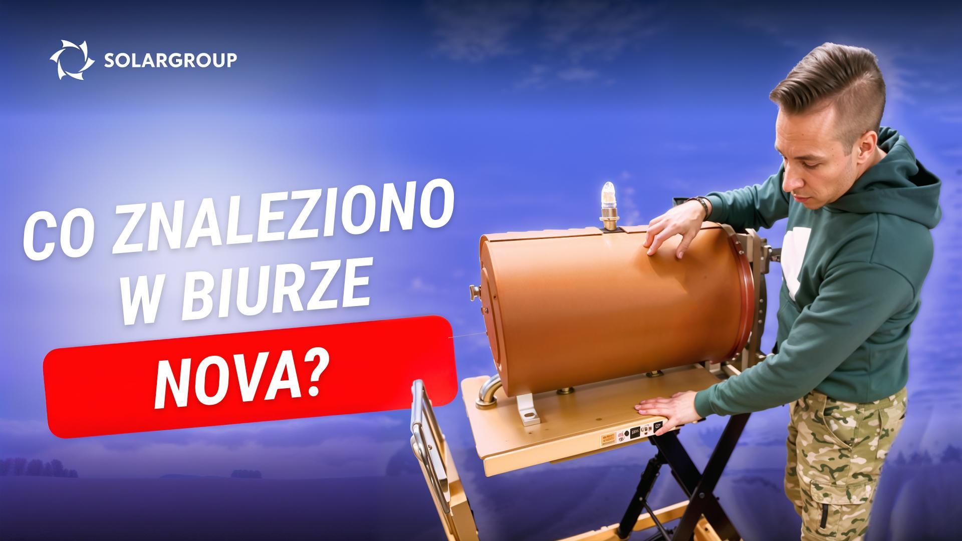 Nowy sprzęt? Co dzieje się w biurze Nova po webinariach o sterowcach