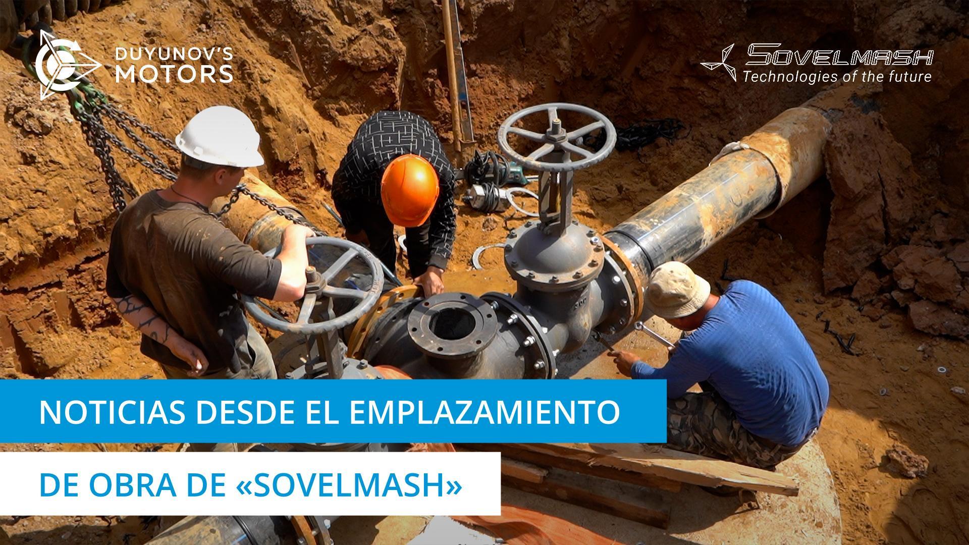 Jornada de limpieza en la OTPD "Sovelmash", colocación de baldosas, instalación de ascensores y otros trabajos