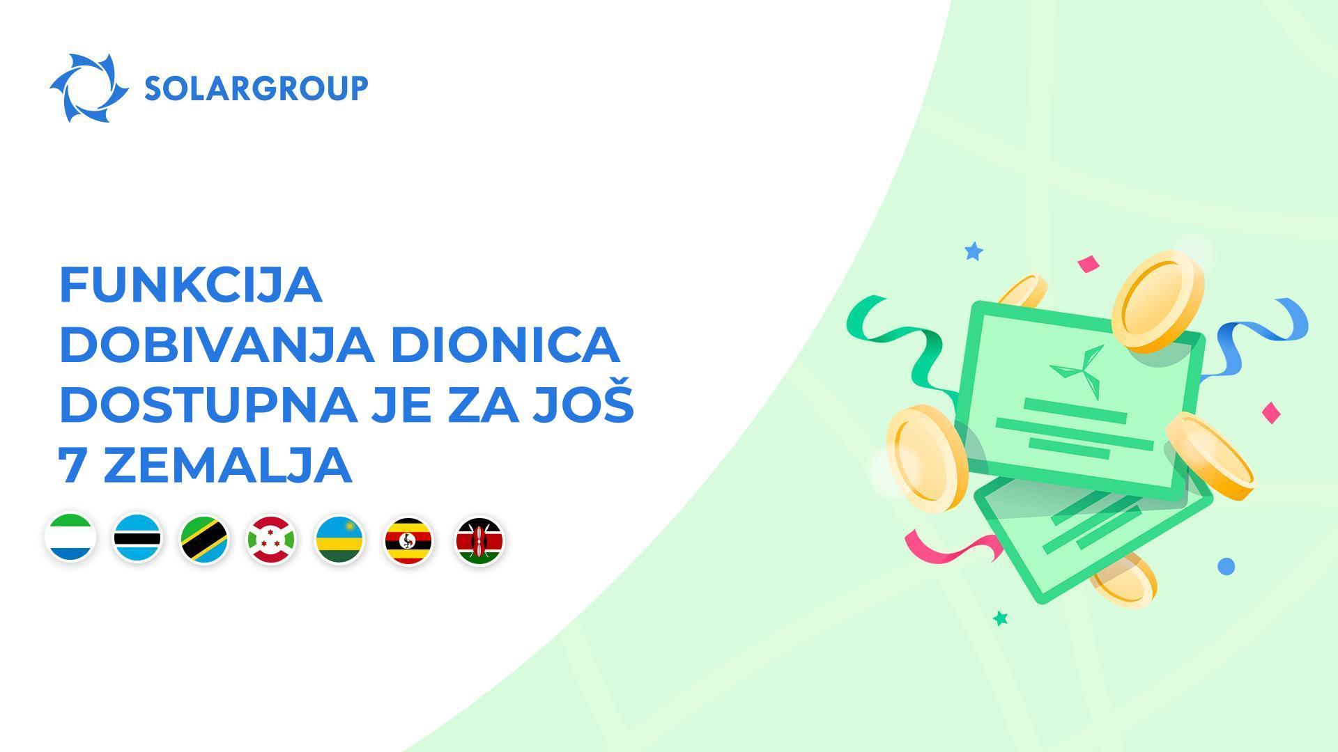 Pokrećemo funkciju u zemljama: Sierra Leone, Bocvana, Tanzanija, Burundi, Ruanda, Uganda, Kenija