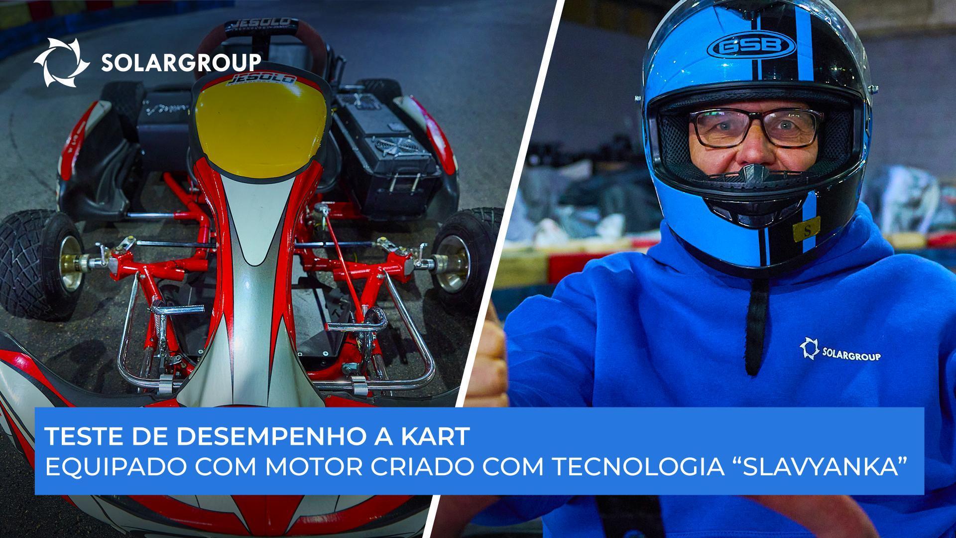 "Este é o futuro tangível dos karts elétricos!"