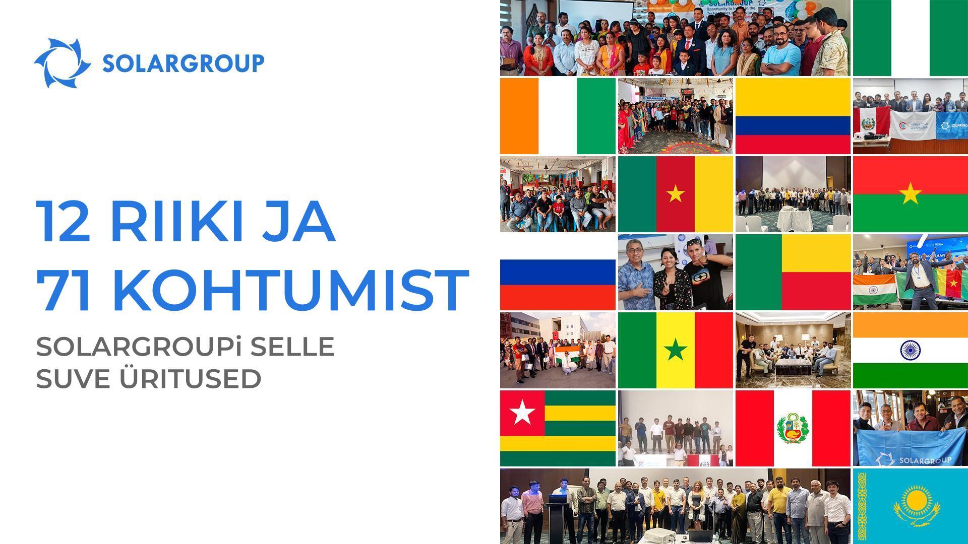 12 riiki ja 71 kohtumist: SOLARGROUPi selle suve üritused