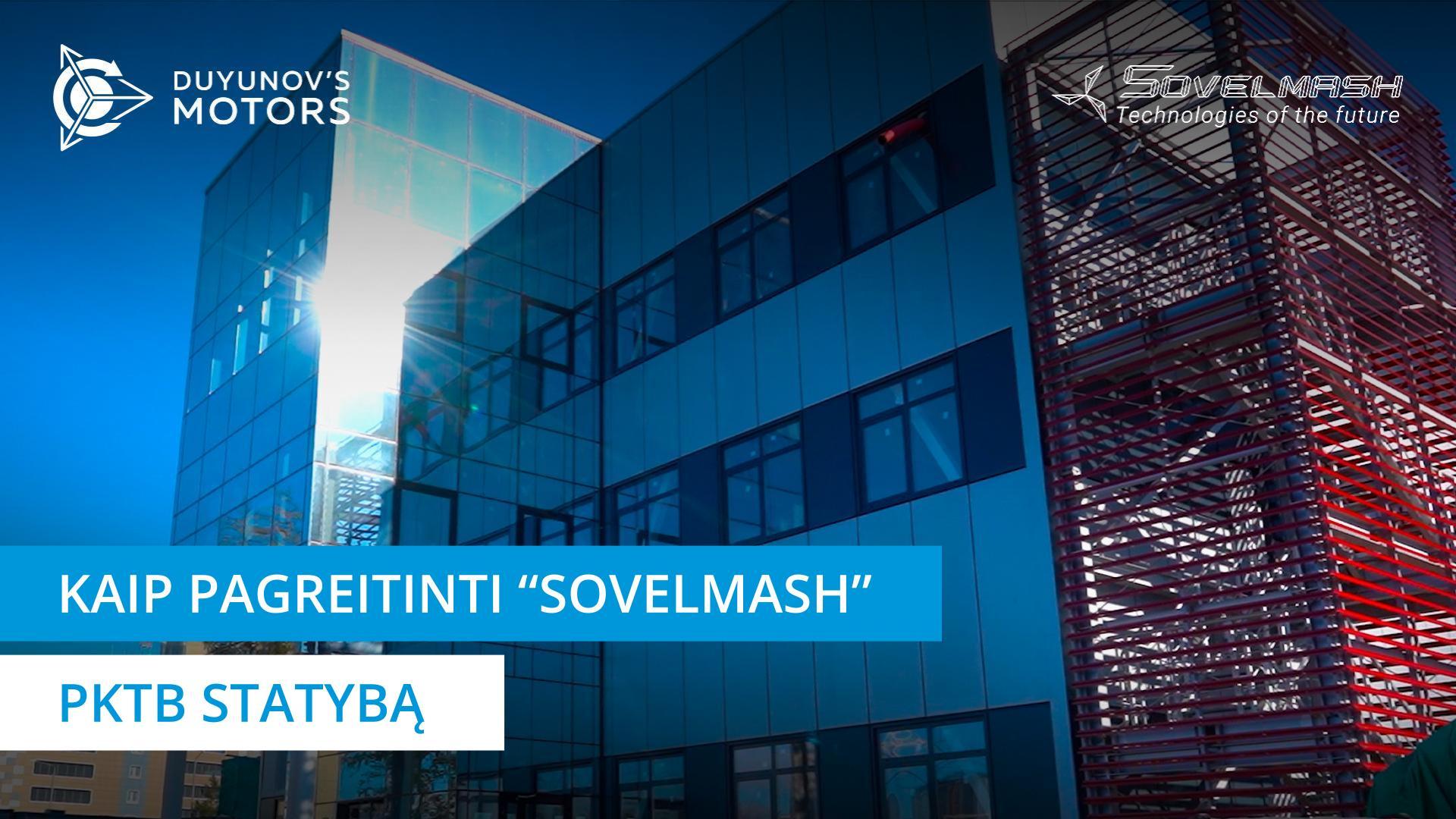 Kaip pagreitinti „Sovelmash“ PKTB statybą