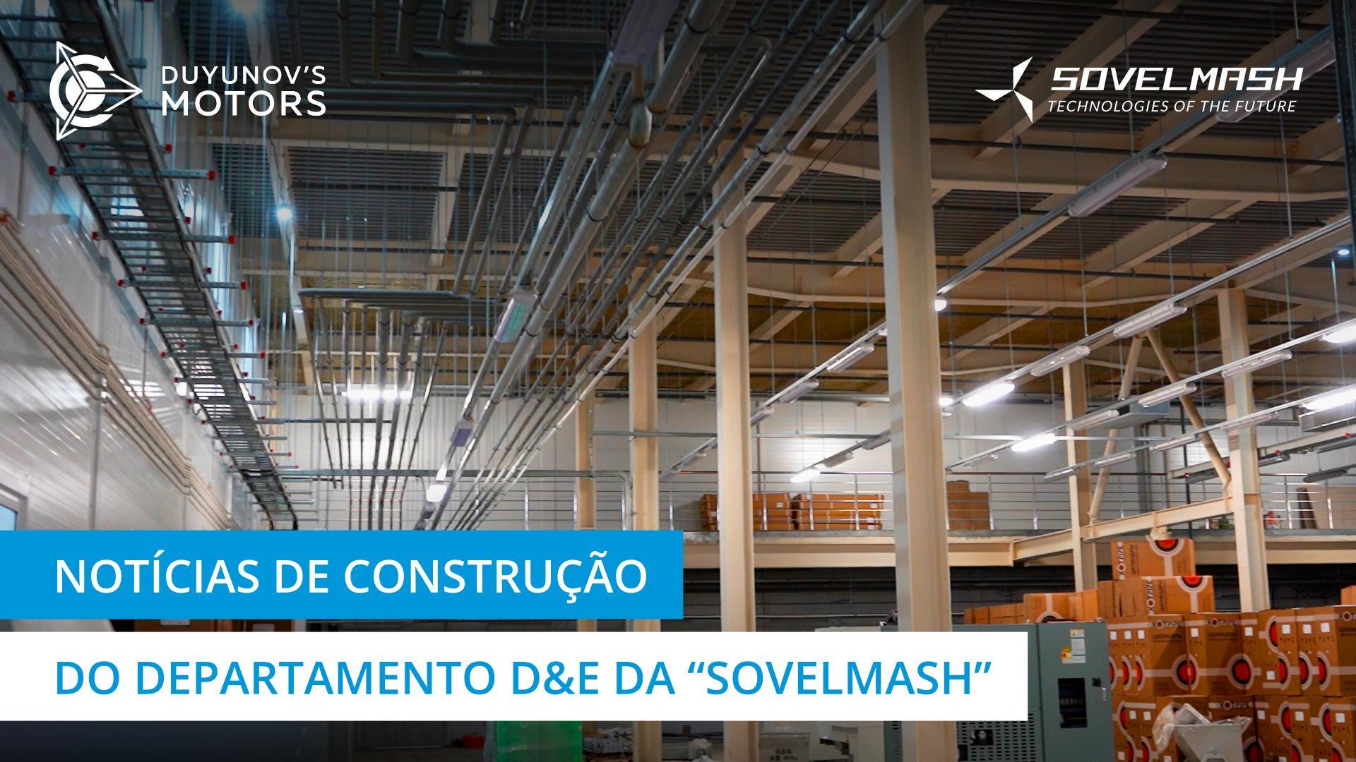 Resumo das atividades de construção e equipamento com Alexander Sudarev