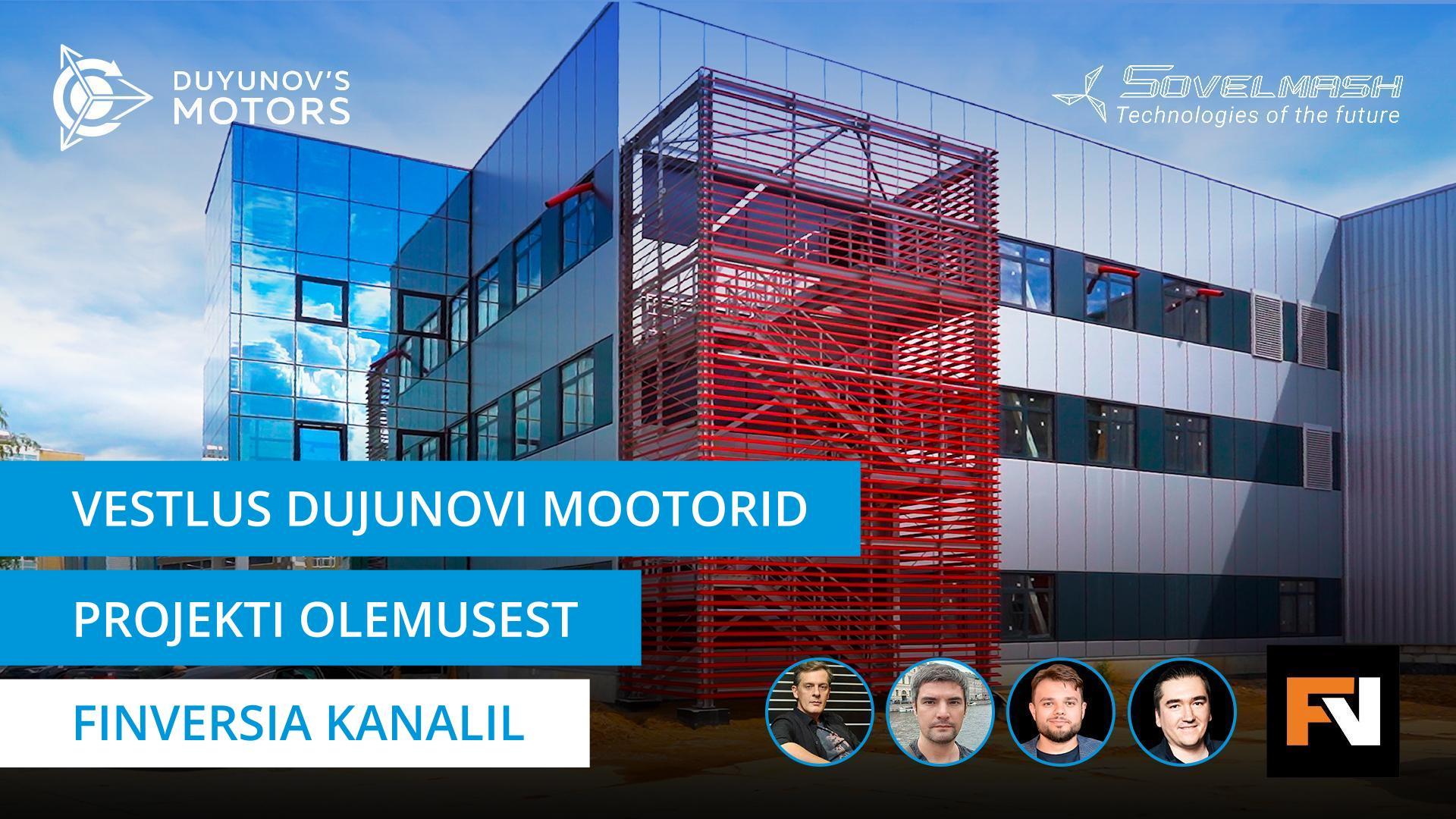 Aleksandr Sudarjevi ja projekti investorite otse-eeter YouTube'i kanalil Finversia
