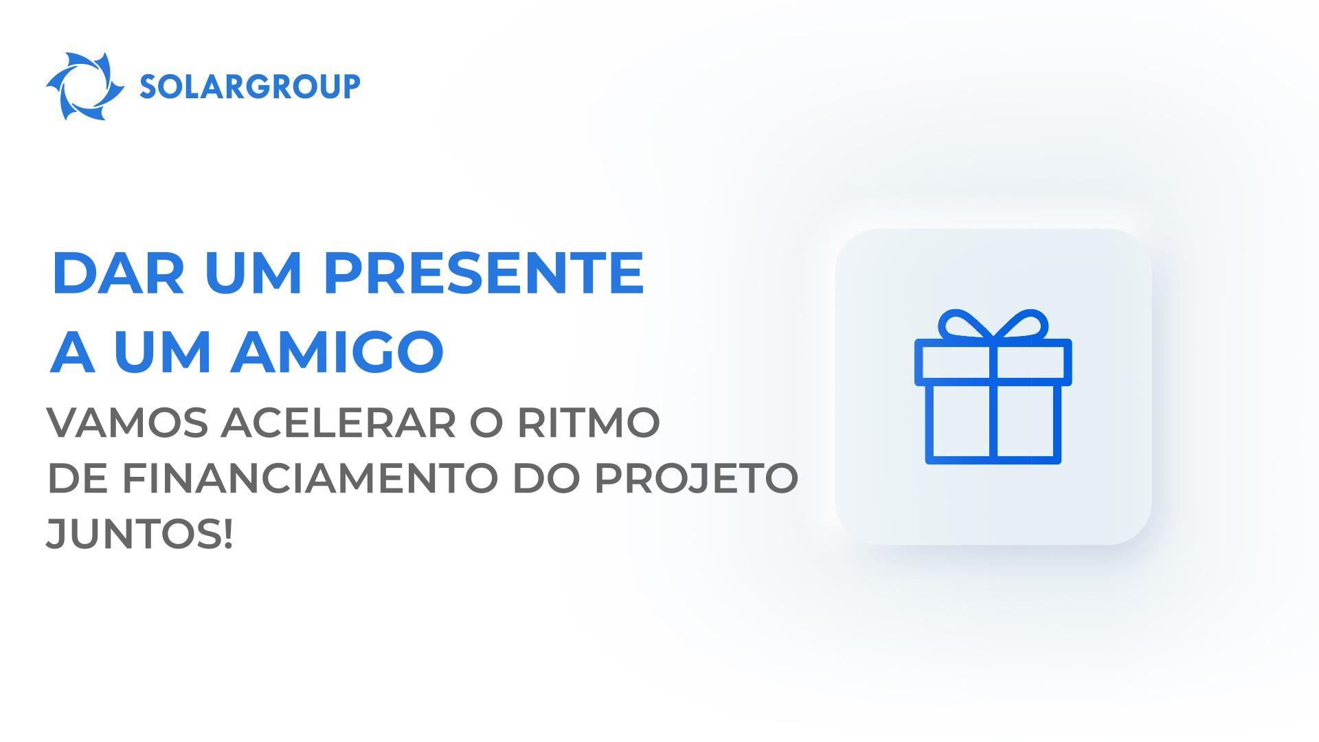 Convide novos investidores a aderir ao projeto - receba até 125 $ por mês