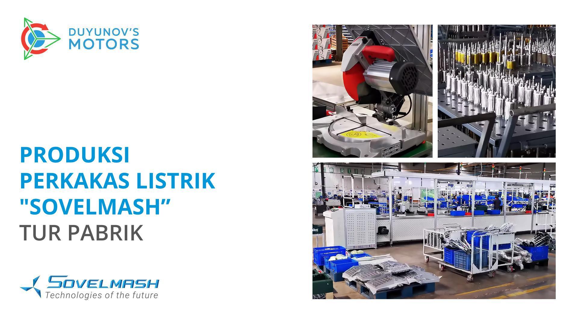 Perkakas listrik "Sovelmash" akan diproduksi di sini: tur pabrik