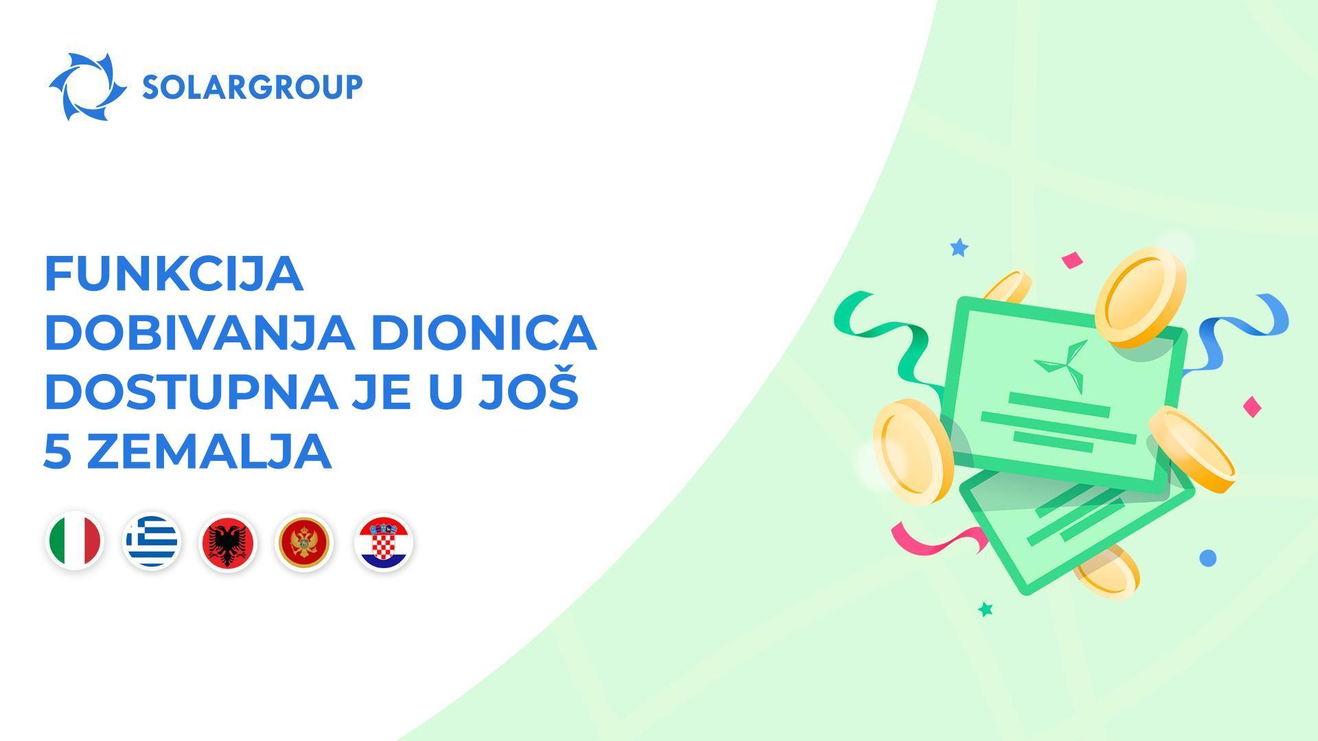 Pokrećemo funkciju u zemljama: Italija, Grčka, Albanija, Crna Gora, Hrvatska