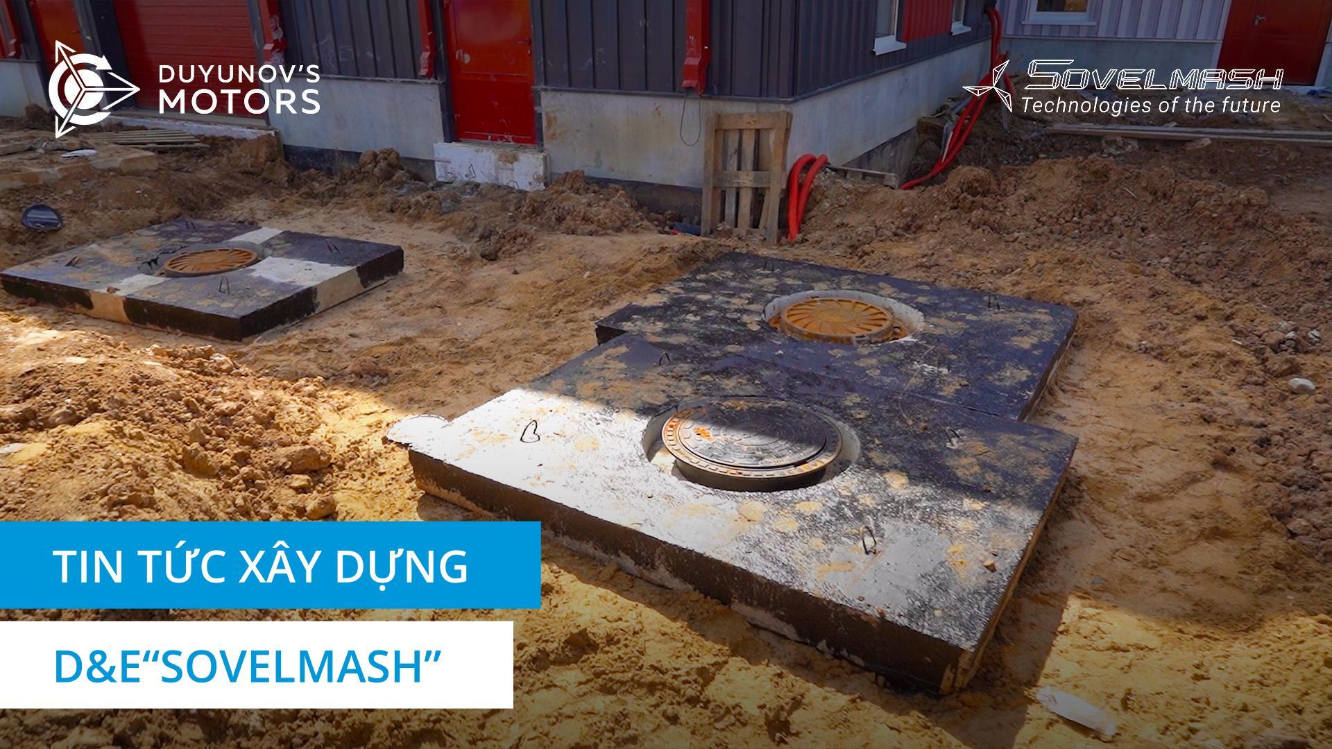 Báo cáo mới từ công trường xây dựng "Sovelmash"