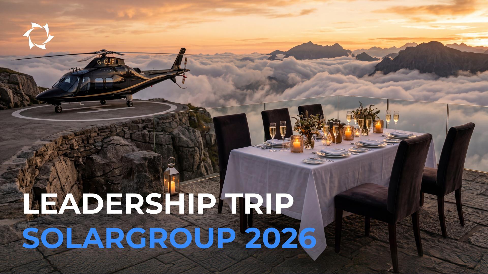 Dobijte kartu za VIP-TRIP s liderima SOLARGROUP!