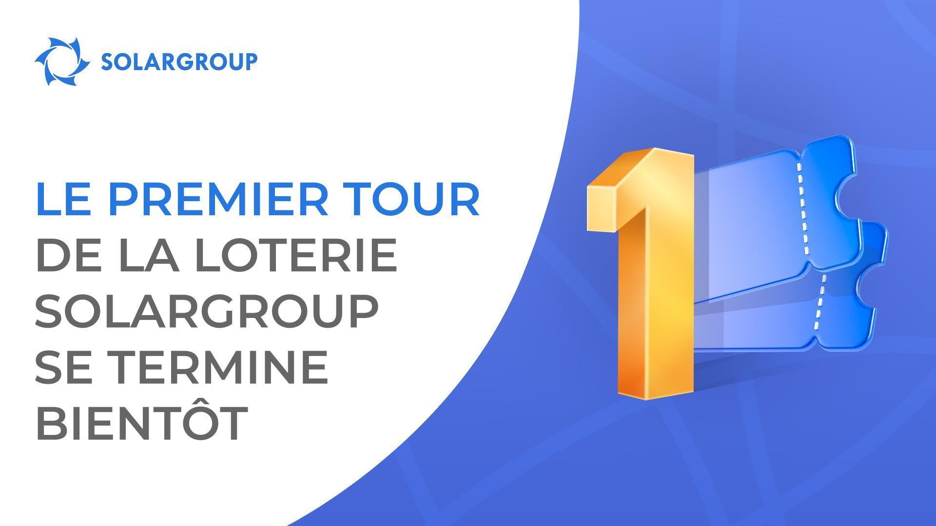 Investissez dans les projets SOLARGROUP et recevez des coupons du premier tour de la loterie jusqu'au 30 novembre inclus !